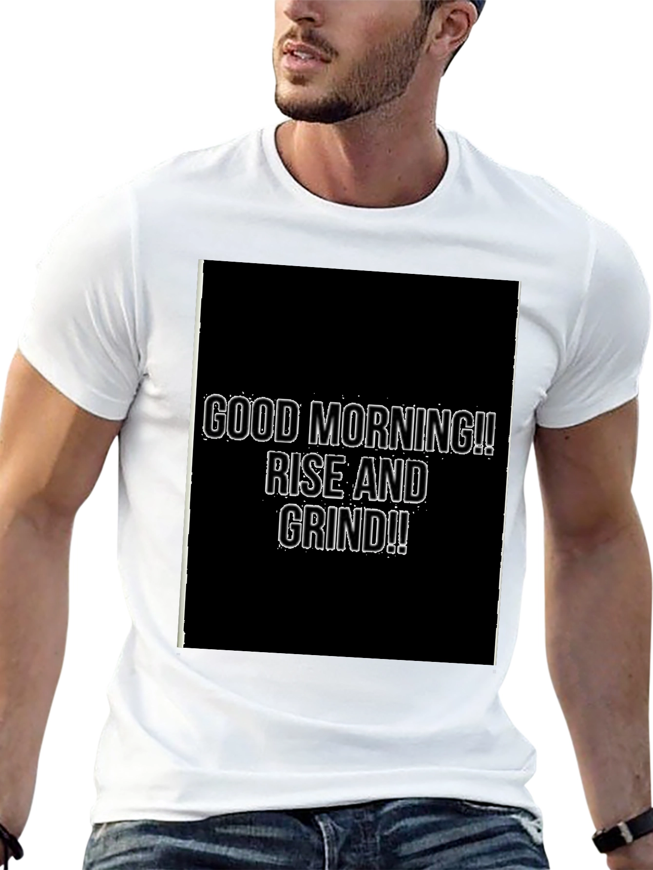 Rise and Grind Graphic Tee - Motivational T-Shirt