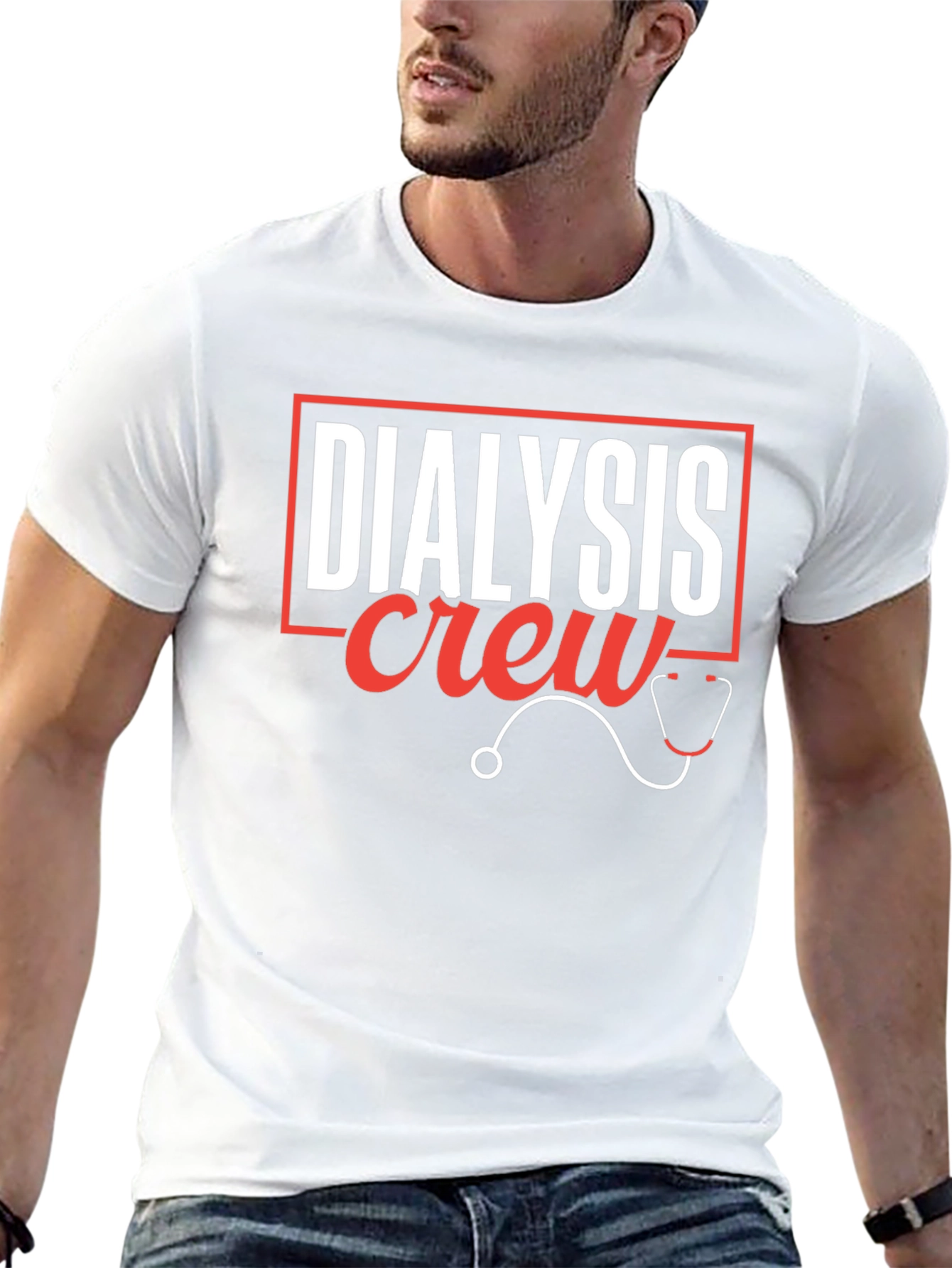 Dialysis Crew Graphic T-Shirt - Medical Staff Apparel