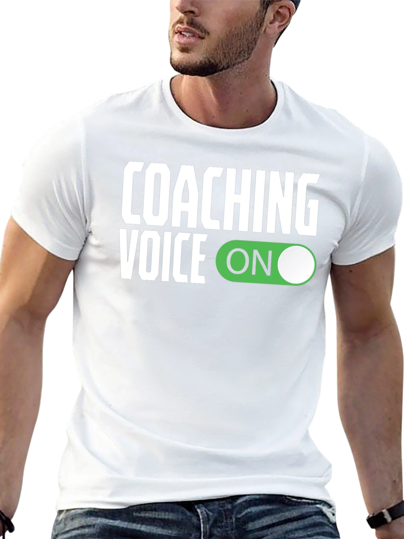 Coaching Voice ON Graphic T-Shirt