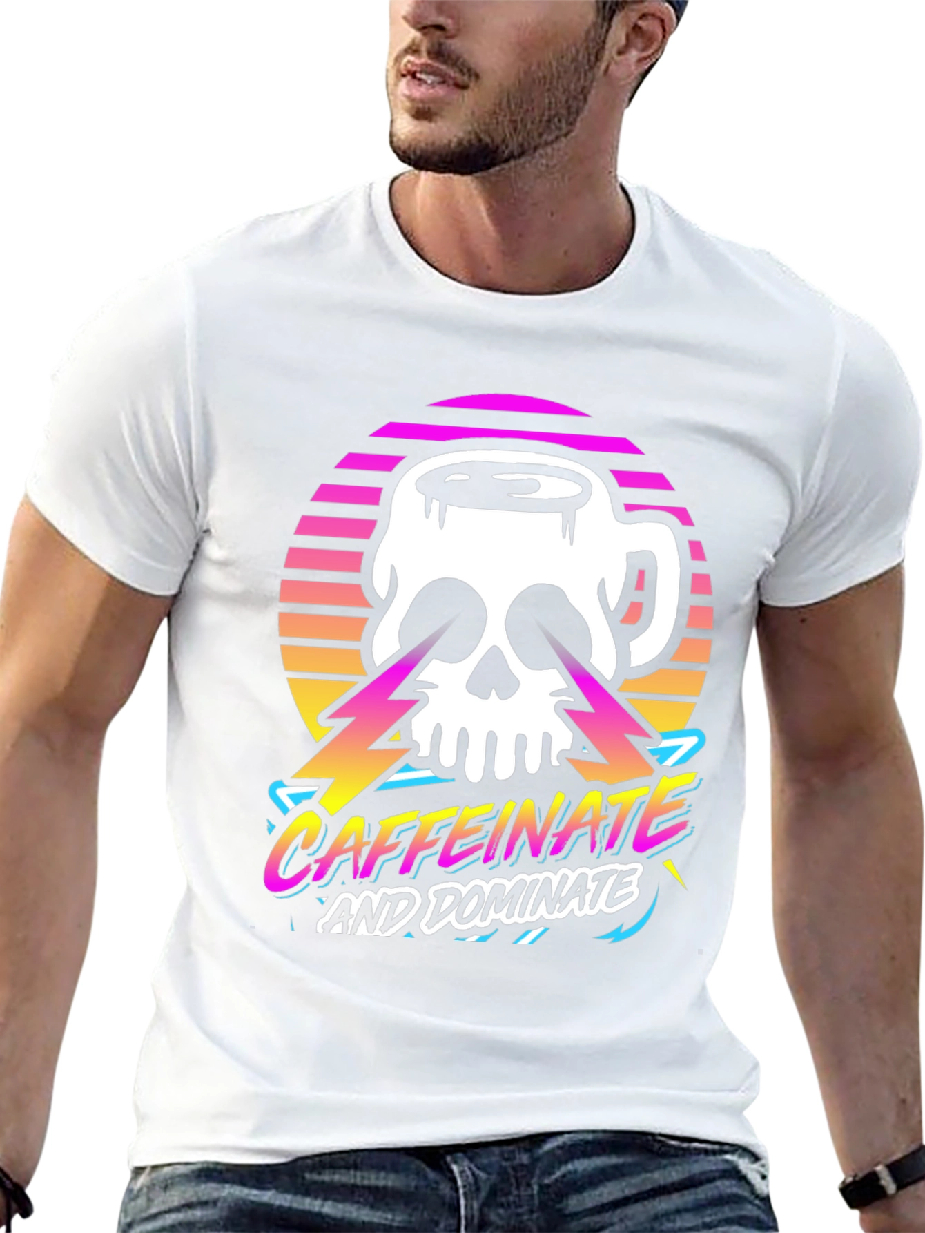 Caffeinate and Dominate Graphic Tee