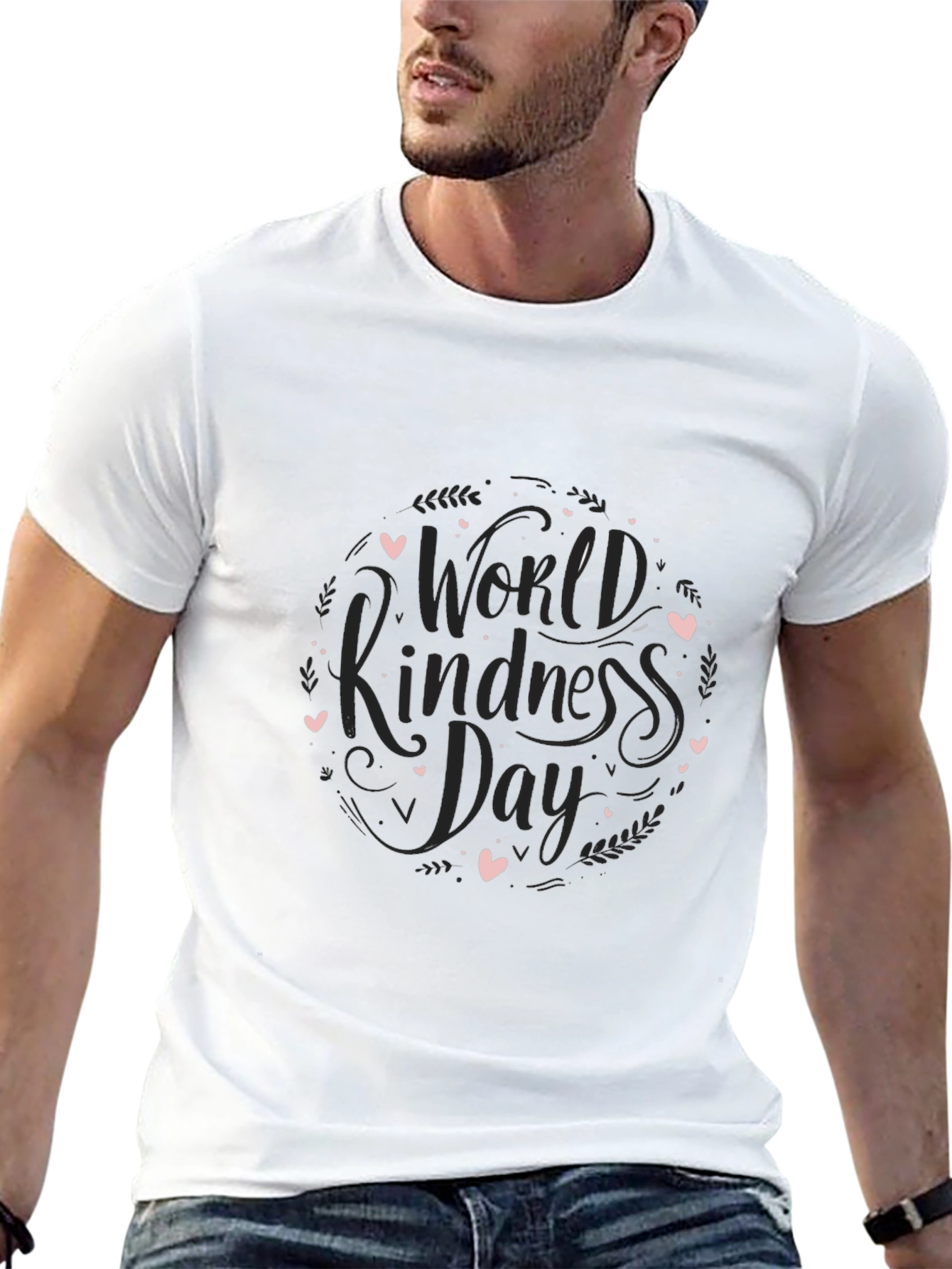 World Kindness Day Black T-Shirt