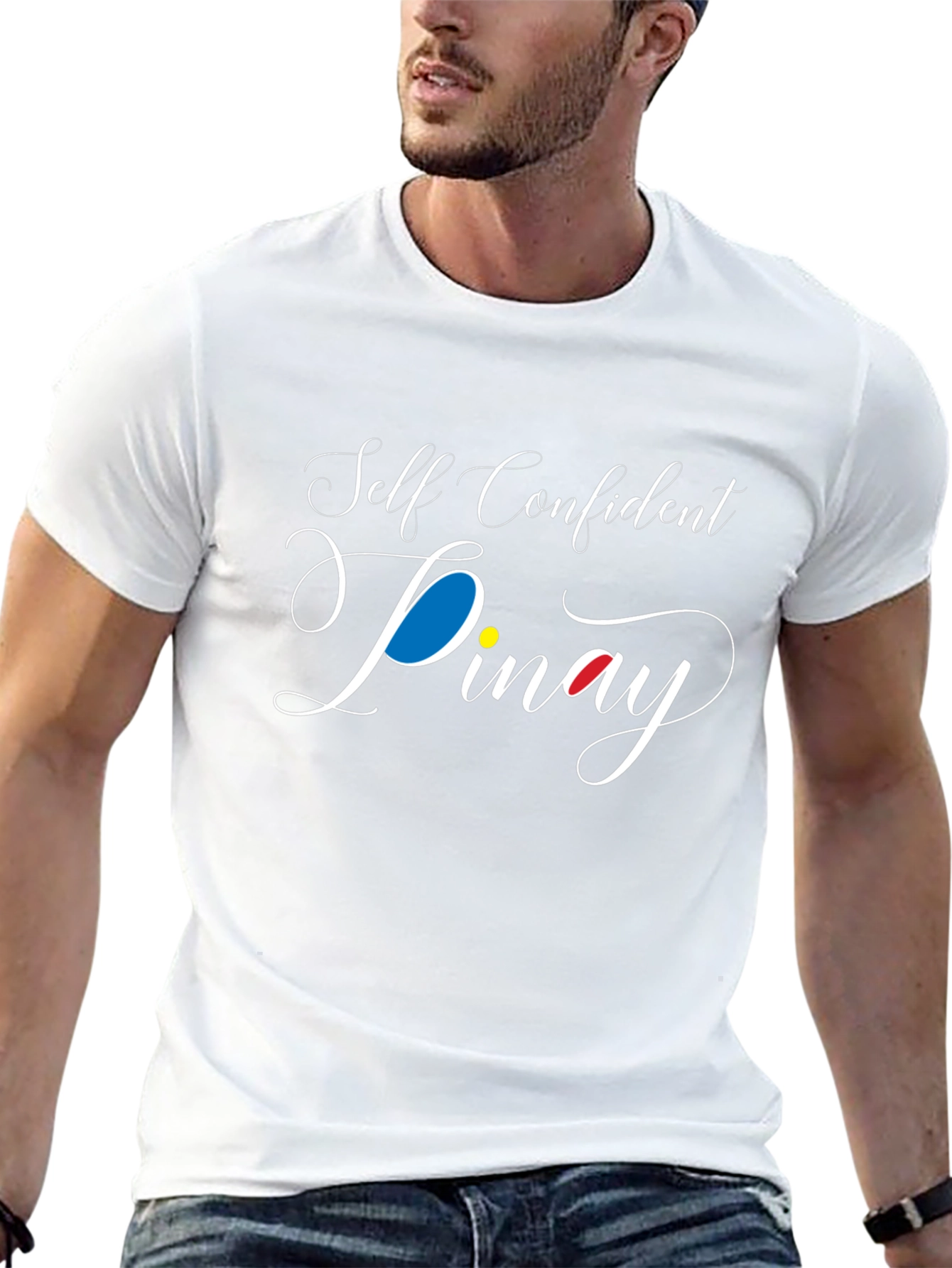 Self Confident Pinay Black T-Shirt