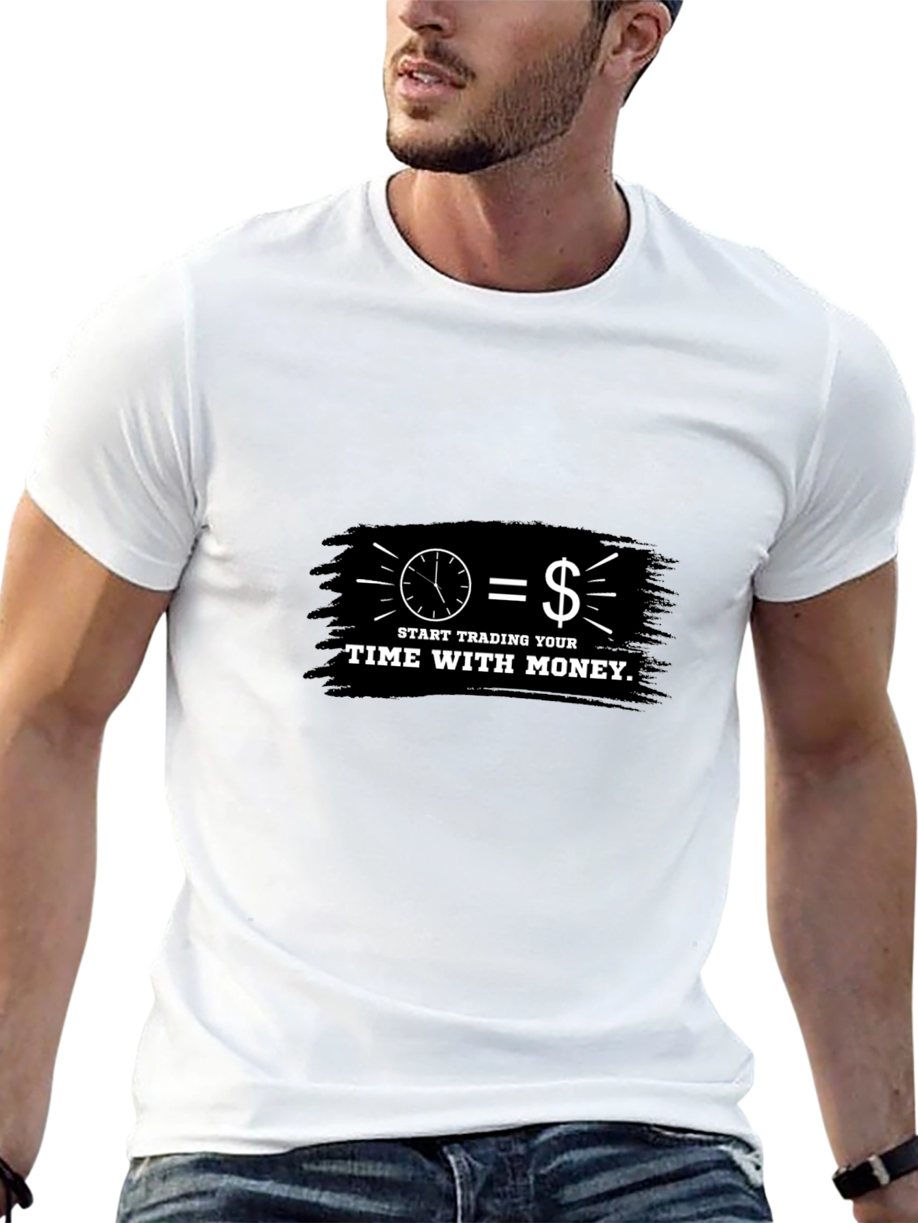 Time is Money Graphic T-Shirt