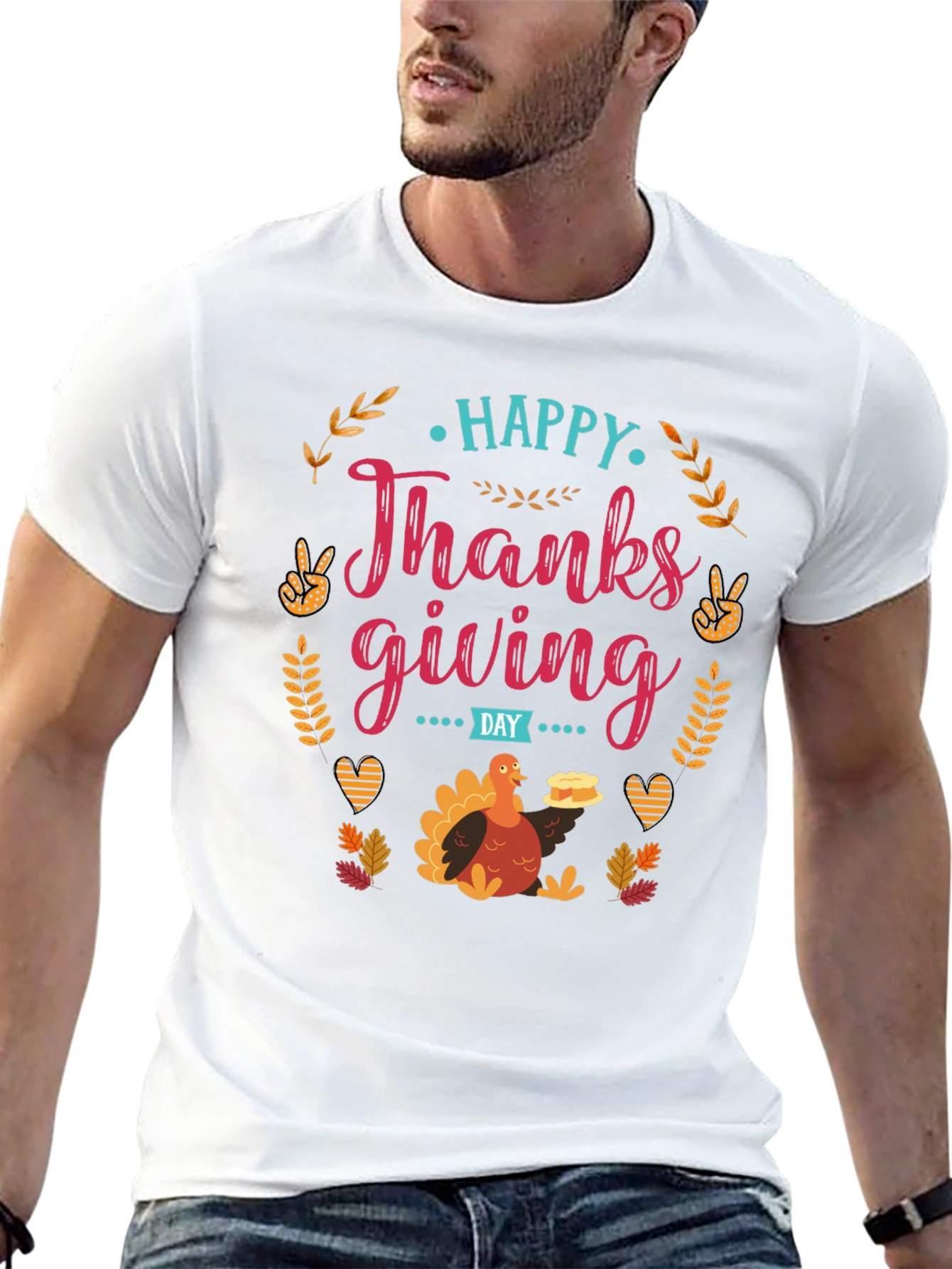 Happy Thanksgiving Day Graphic Tee