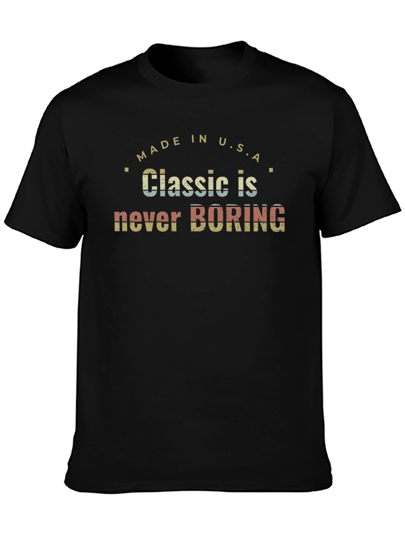 Classic is Never Boring Graphic Tee