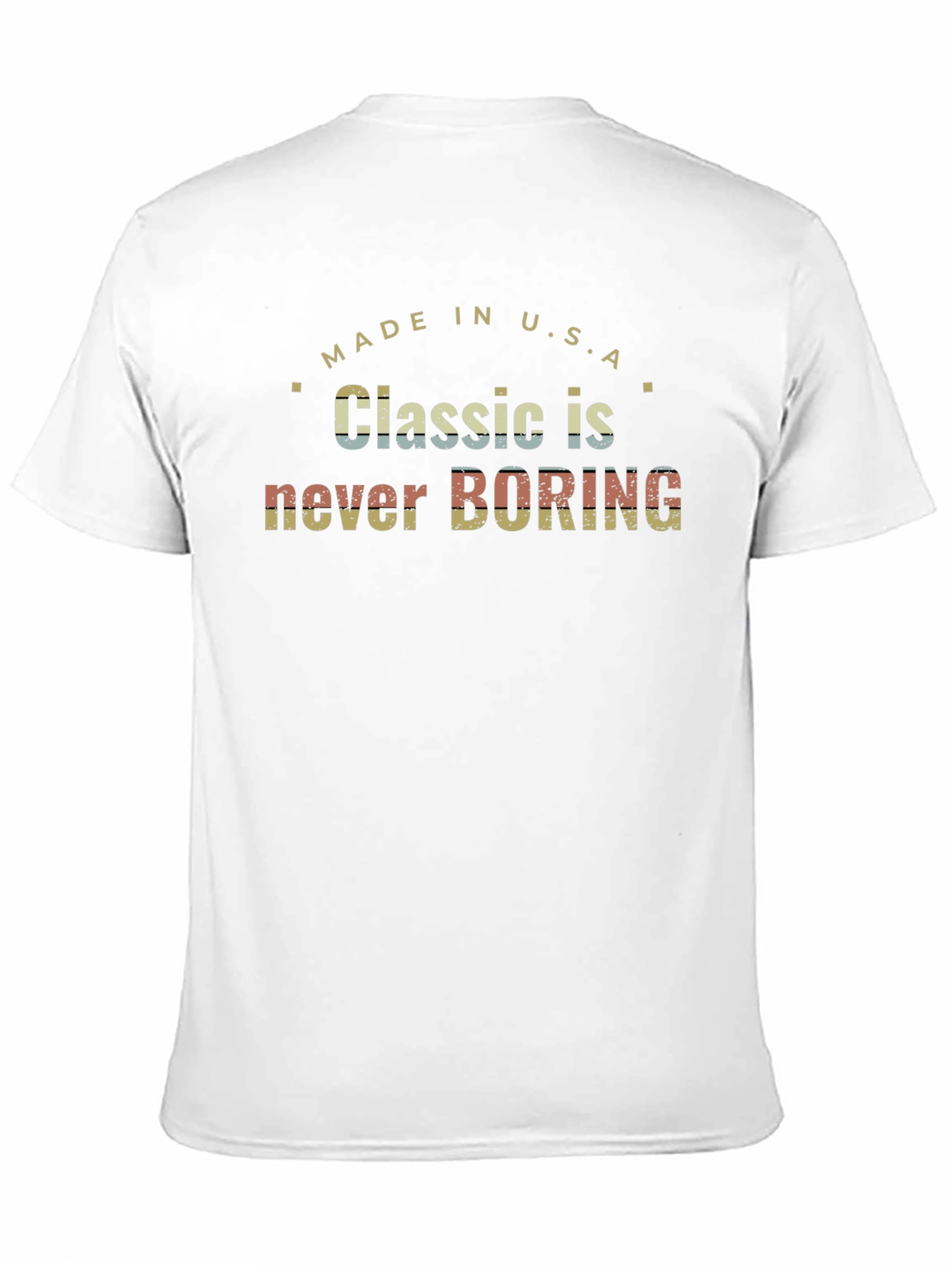 Classic is Never Boring Graphic Tee