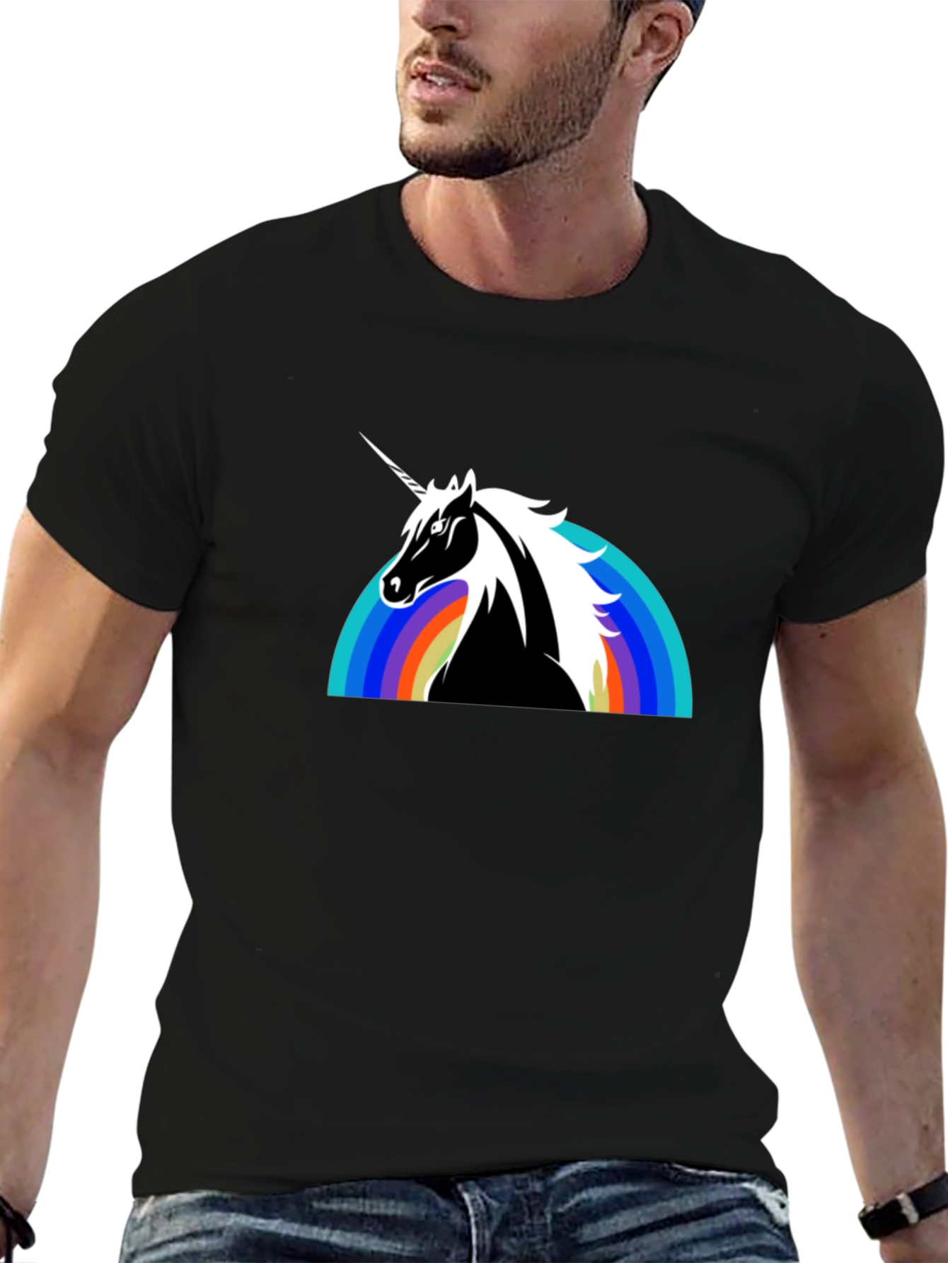 Unicorn Rainbow Graphic Tee