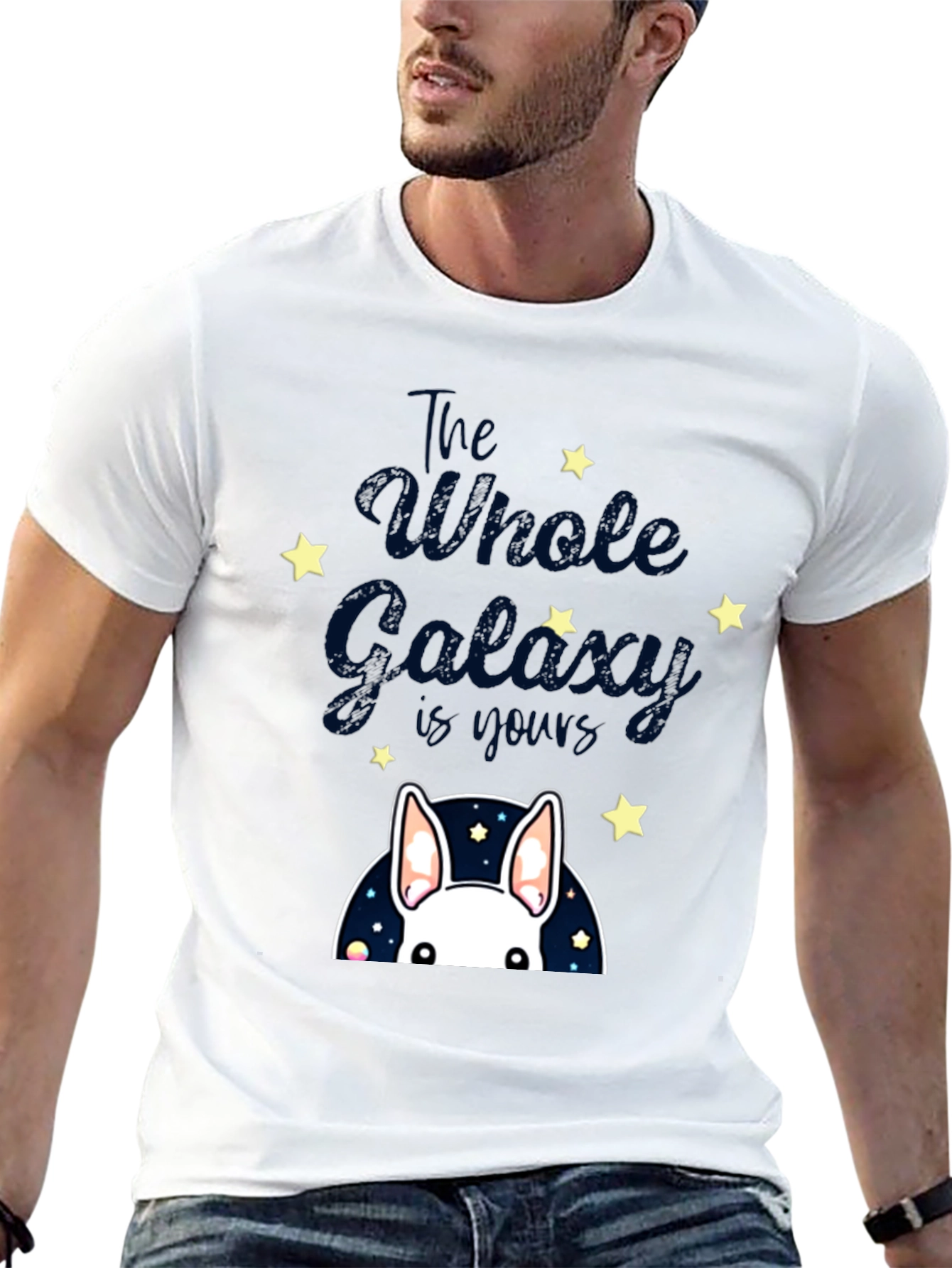 Galaxy Bunny T-Shirt: The Whole Galaxy is Yours!