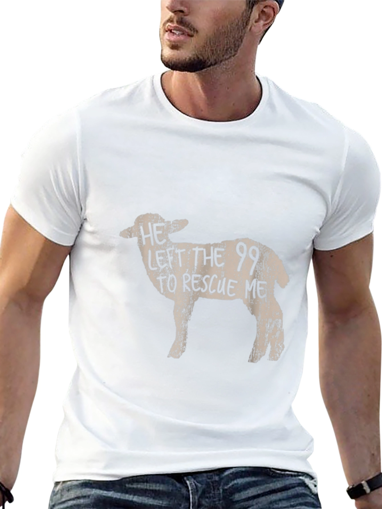 He Left the 99 Sheep Graphic Tee
