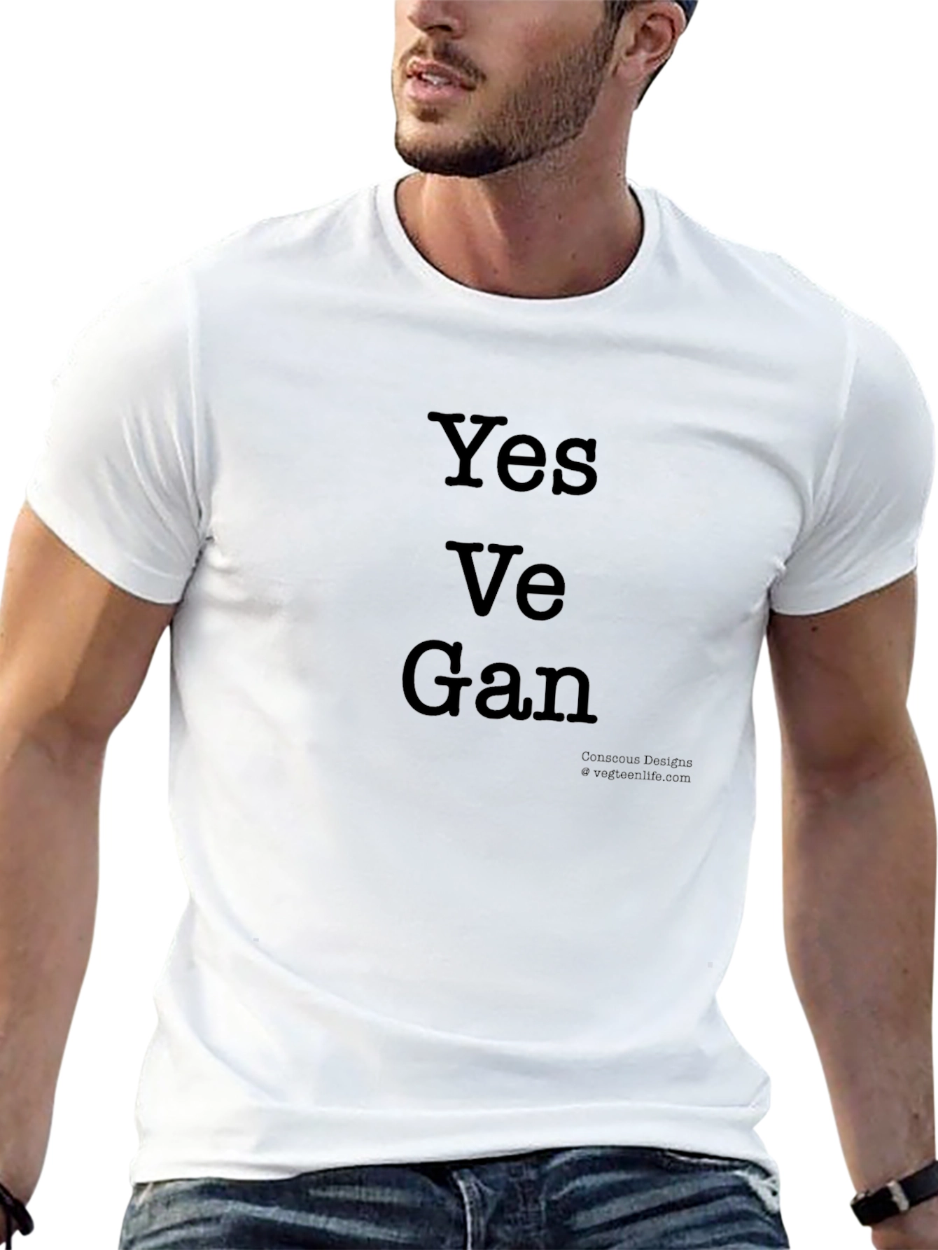Yes Ve Gan T-Shirt - Vegan Lifestyle Apparel