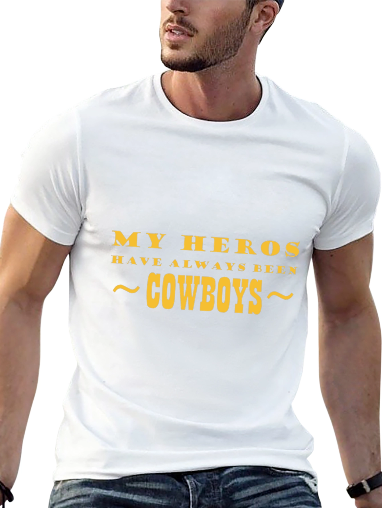 My Heroes Have Always Been Cowboys Graphic Tee