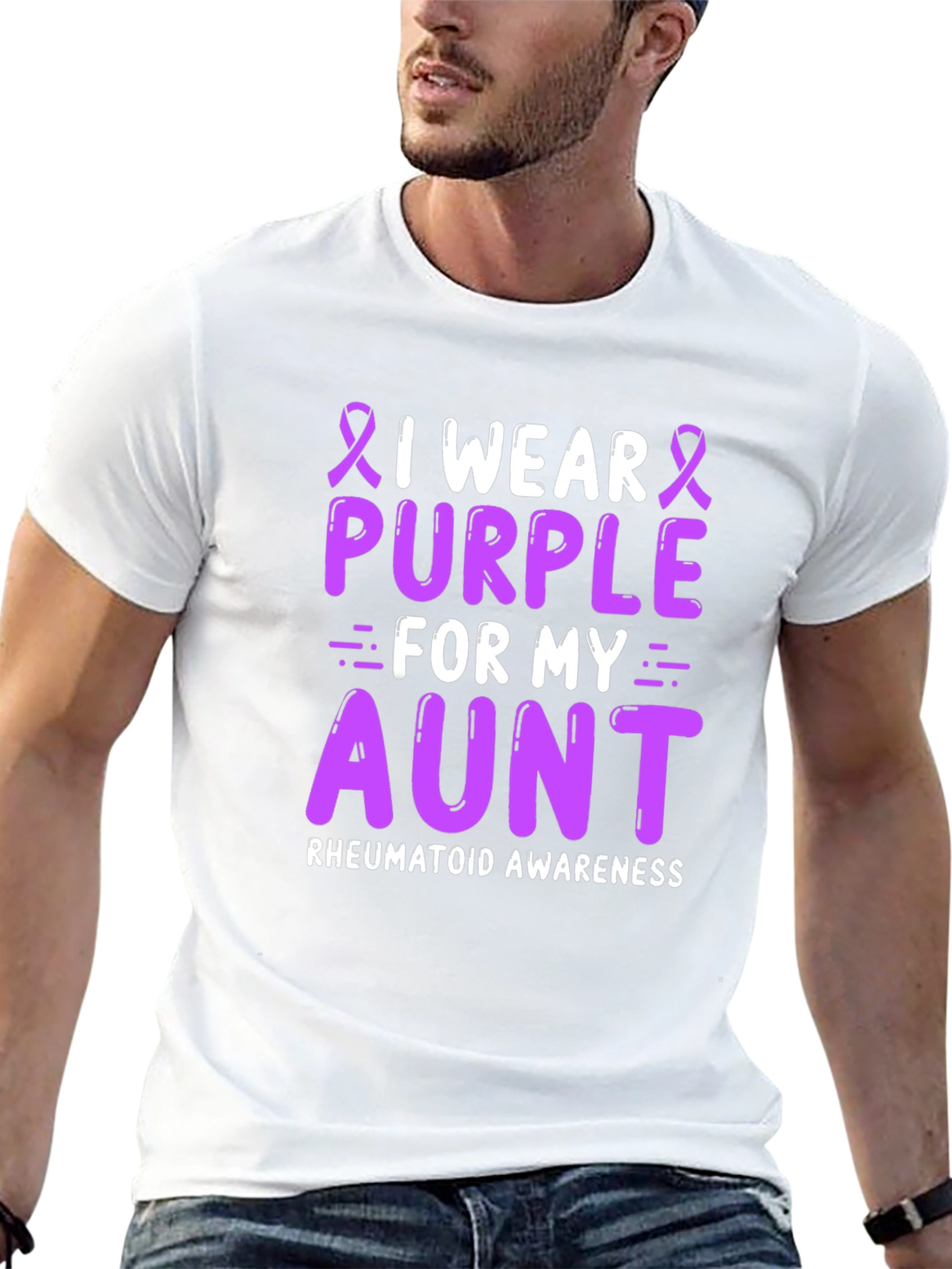 Purple Rheumatoid Awareness T-Shirt