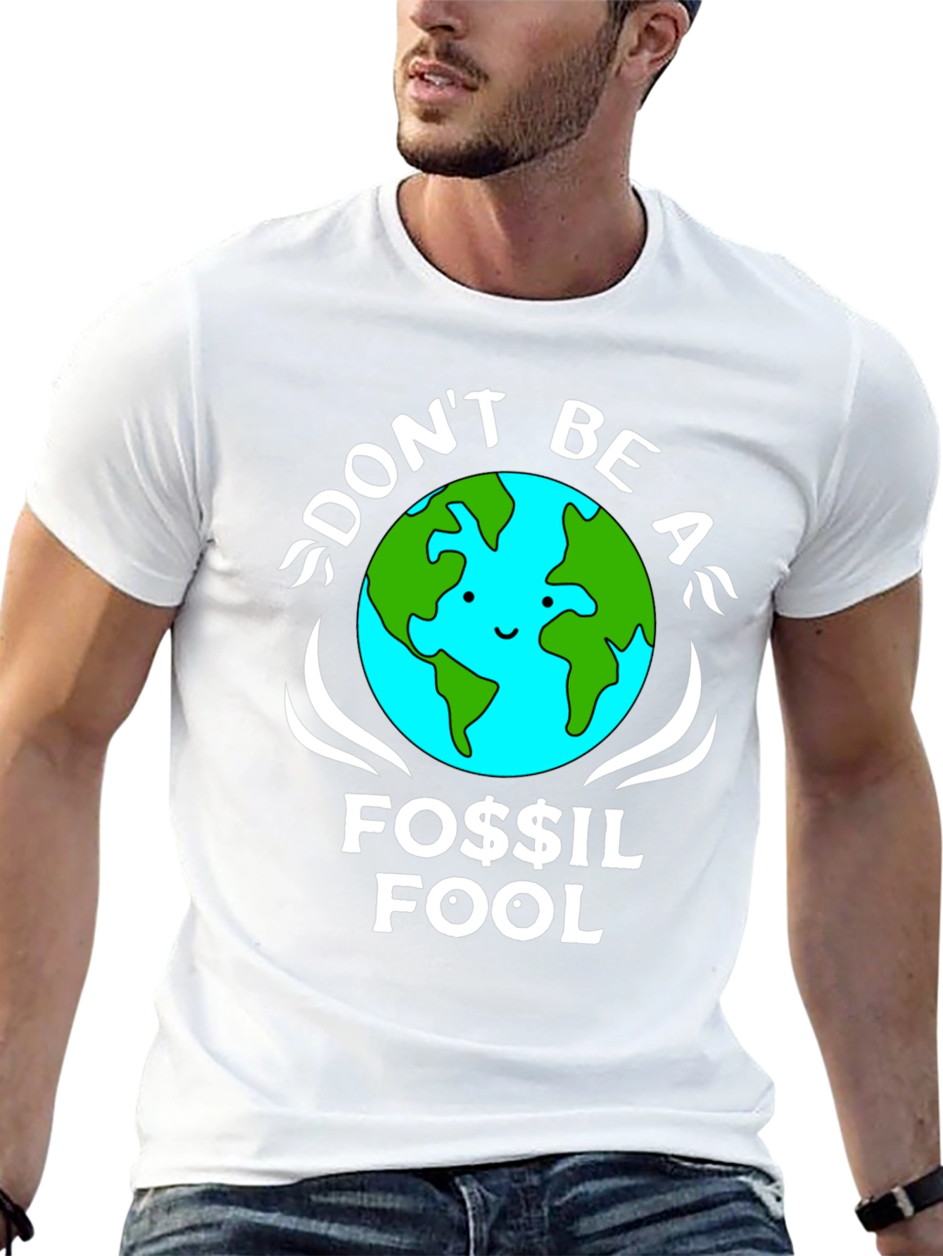 Dont Be A Fossil Fool Graphic T-Shirt