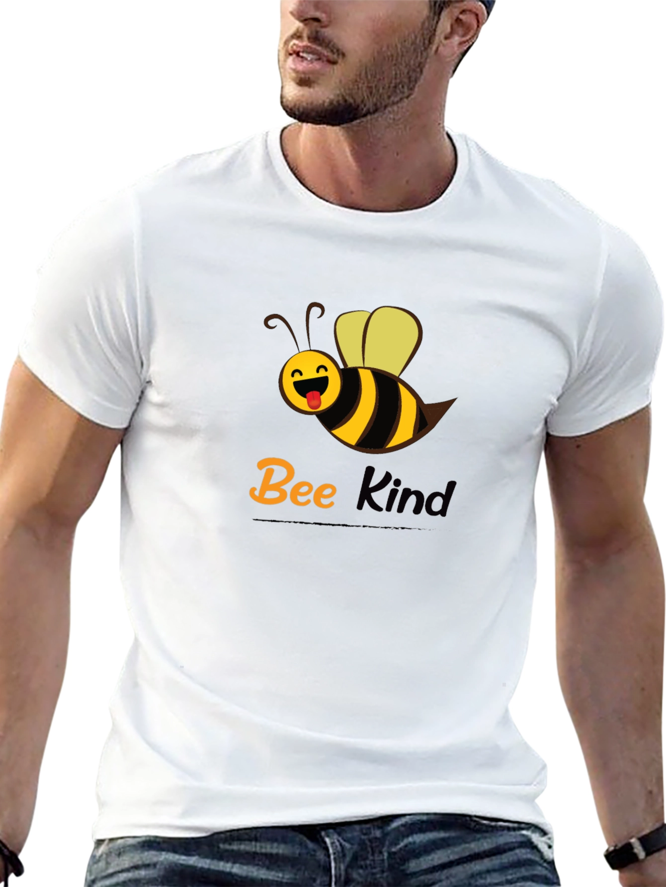 Bee Kind Graphic T-Shirt - Positive Message Tee
