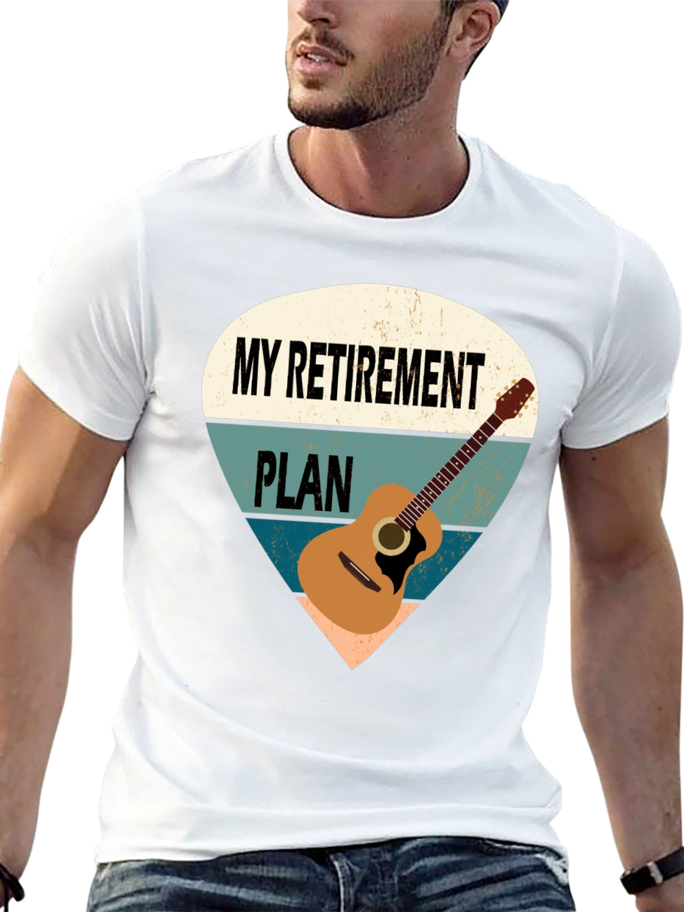 My Retirement Plan Guitar T-Shirt