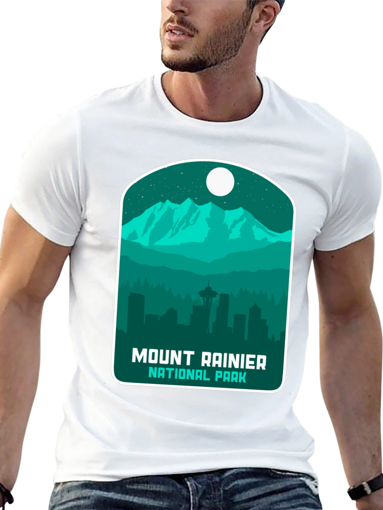 Mount Rainier National Park Graphic Tee