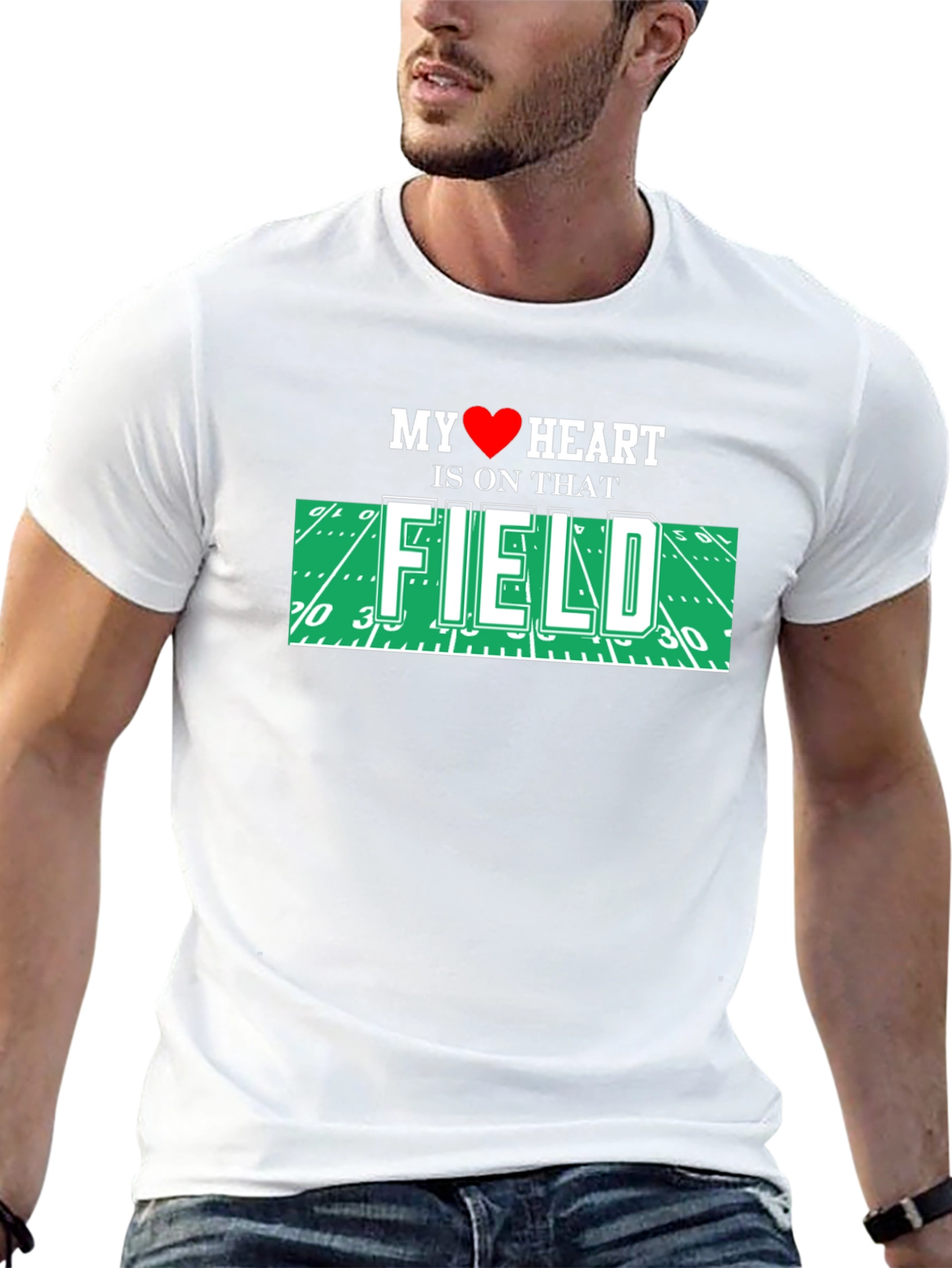 My Heart Is On That Field T-Shirt