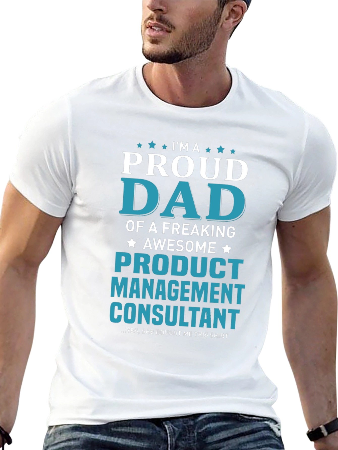 Proud Dad Product Management Consultant T-Shirt