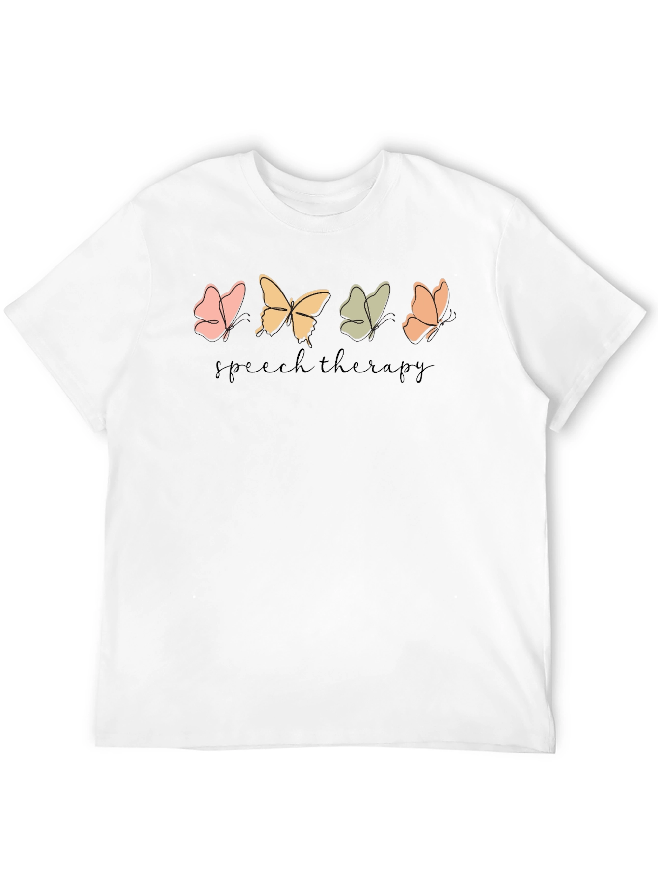 Speech Therapy Butterfly T-Shirt - Therapist Gift