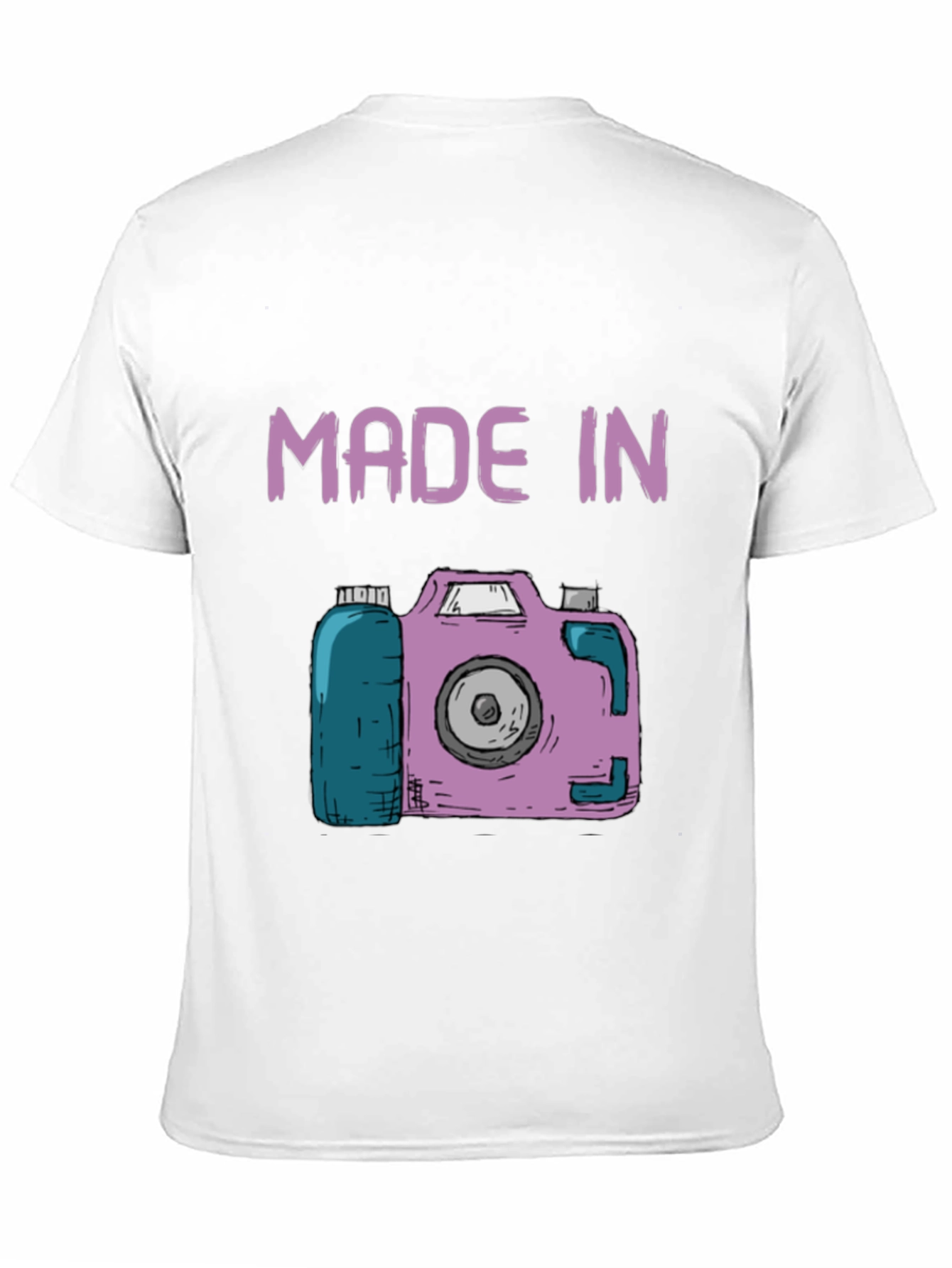 Camera Graphic T-Shirt - Unique Design Cool and Casual