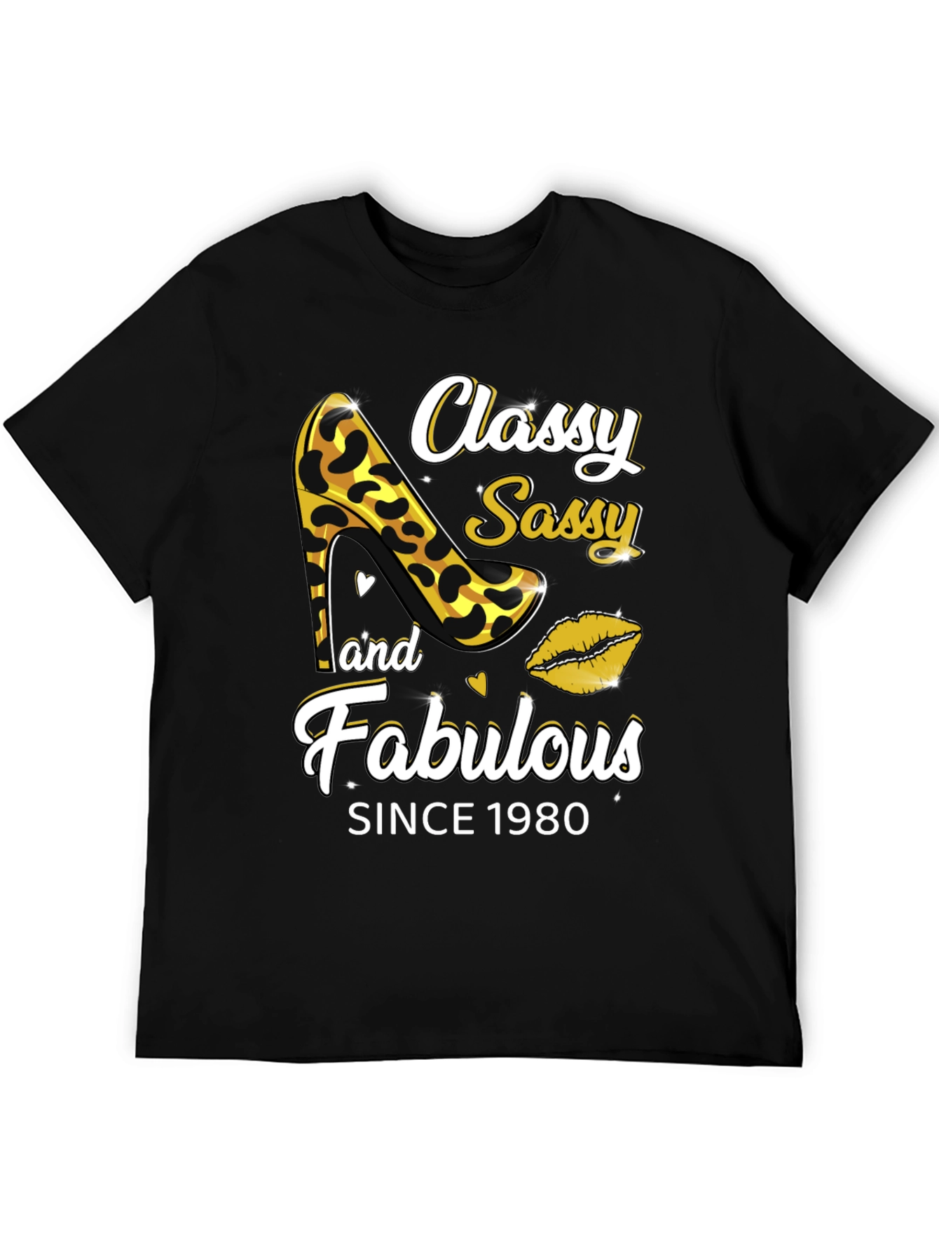 Classy Sassy Fabulous Since 1980 Graphic Tee