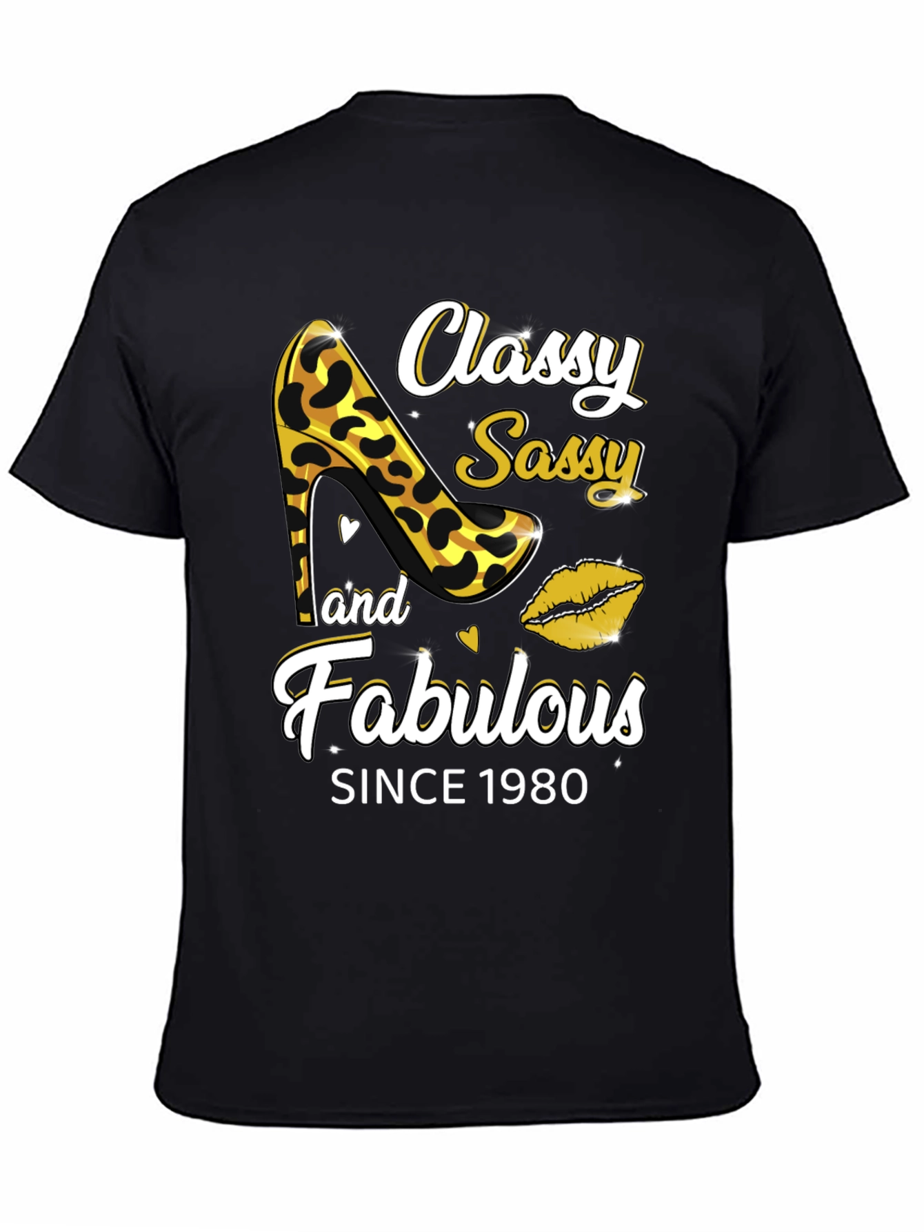 Classy Sassy Fabulous Since 1980 Graphic Tee