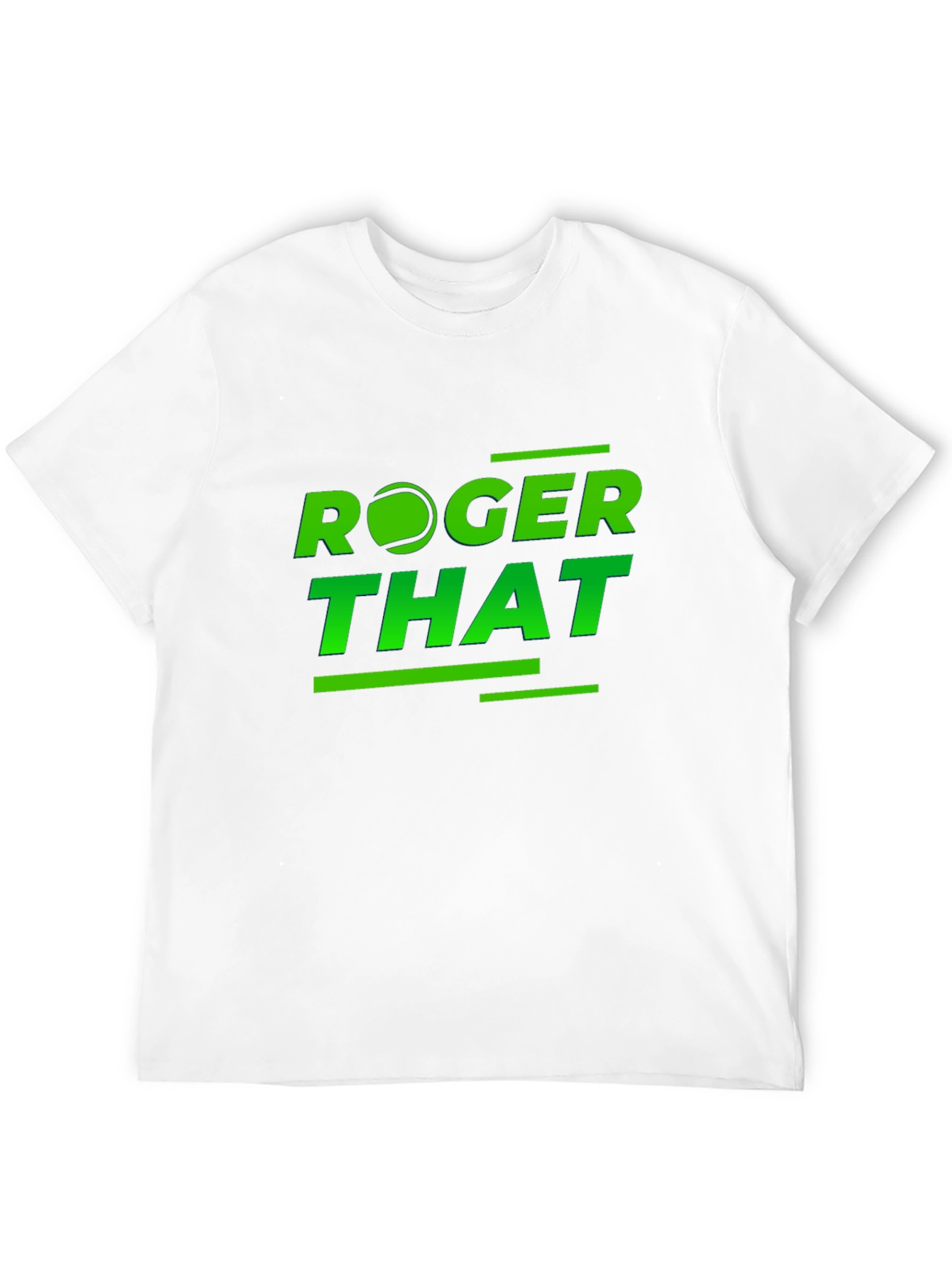 Roger That Tennis T-Shirt - Novelty Sports Tee