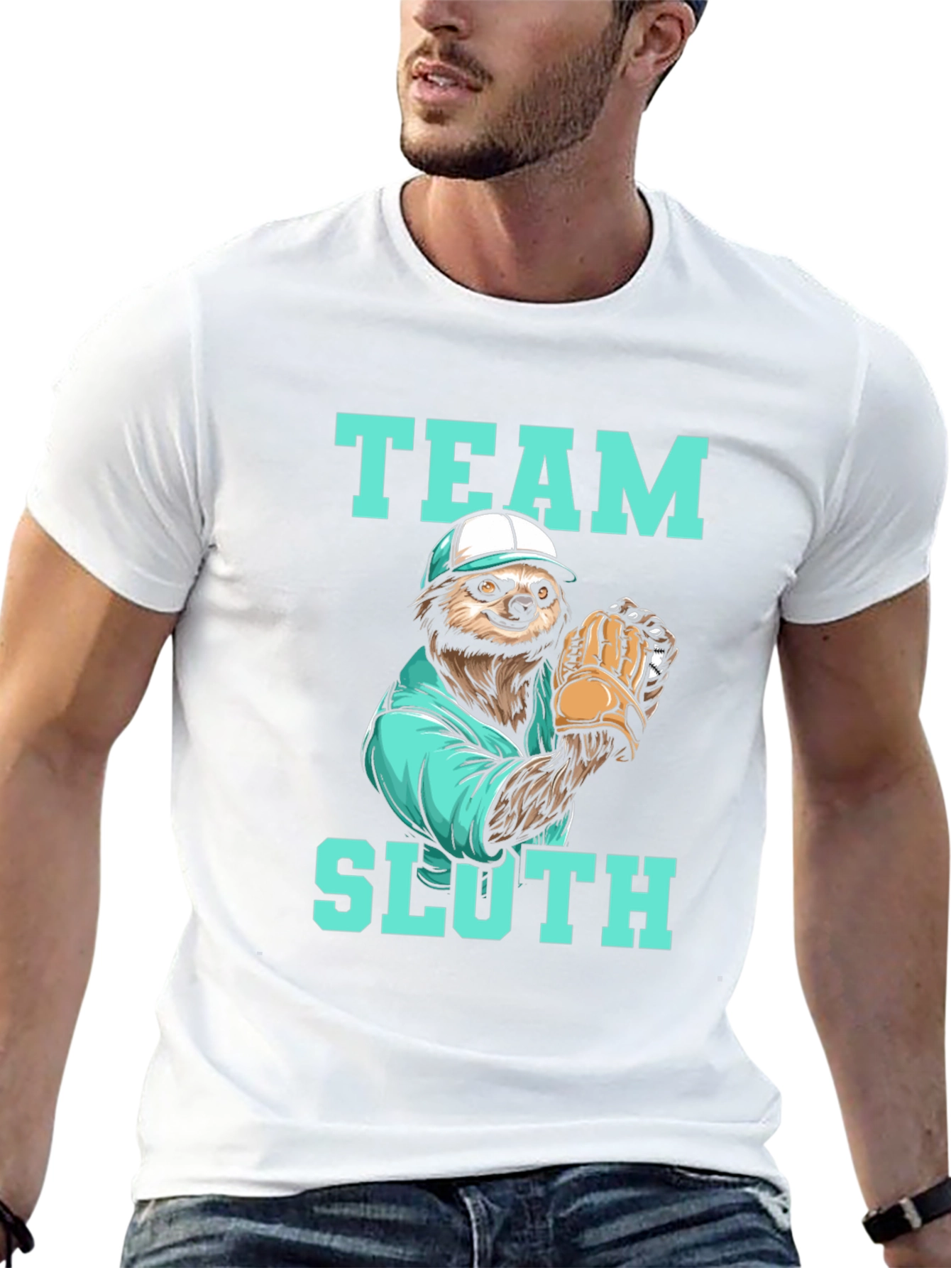 Team Sloth Baseball T-Shirt