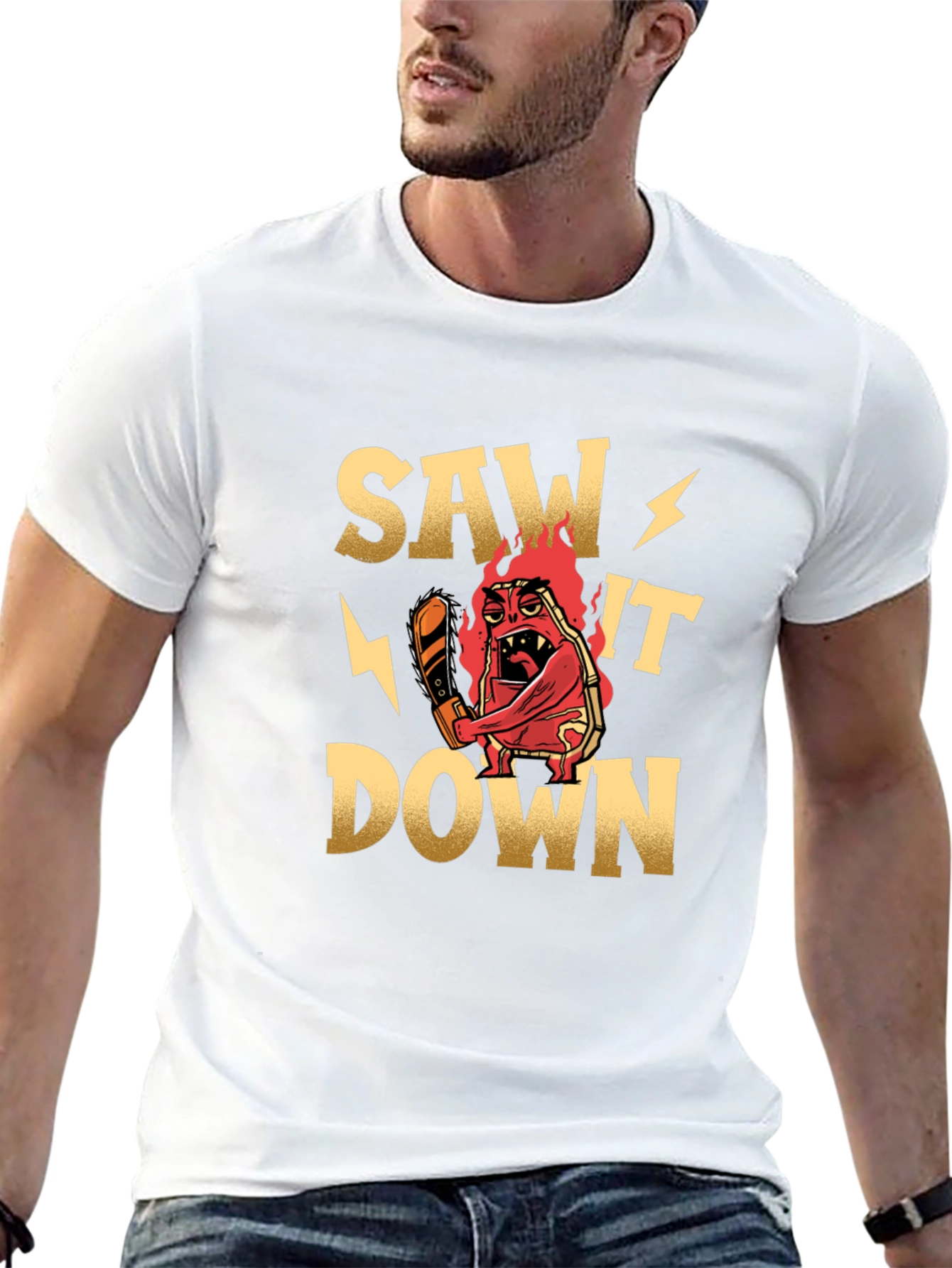 Saw It Down Graphic T-Shirt