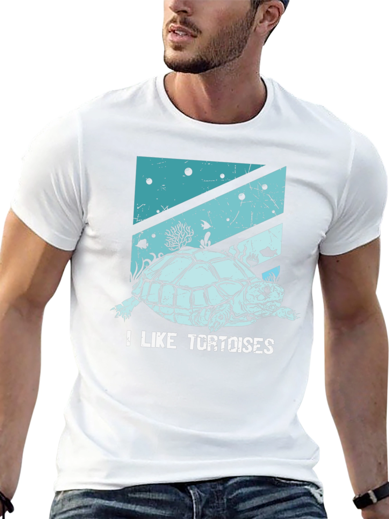 I Like Tortoises Graphic T-Shirt