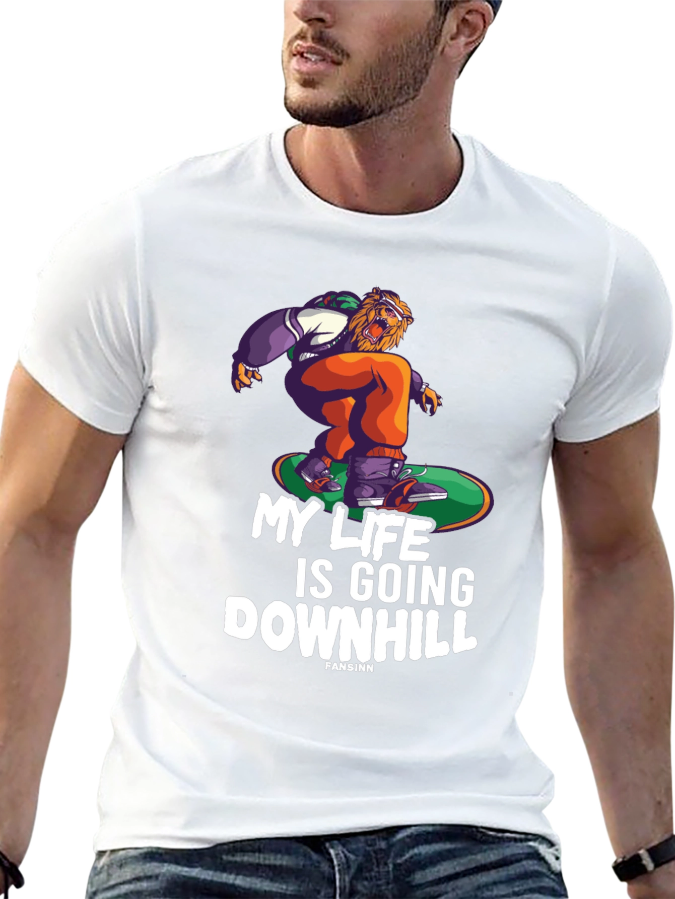 My Life is Going Downhill Graphic Tee