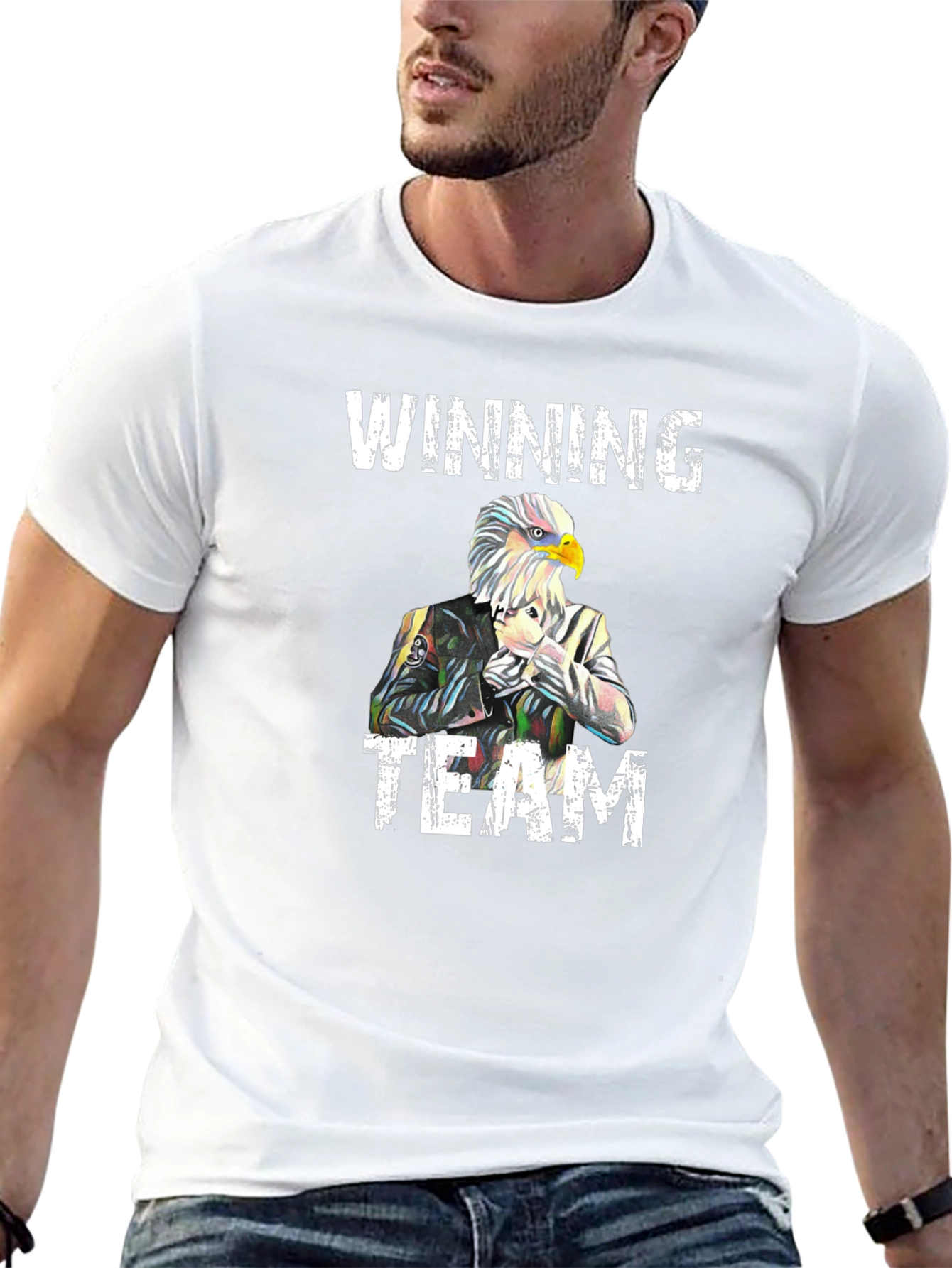 Winning Team Eagle Graphic T-Shirt