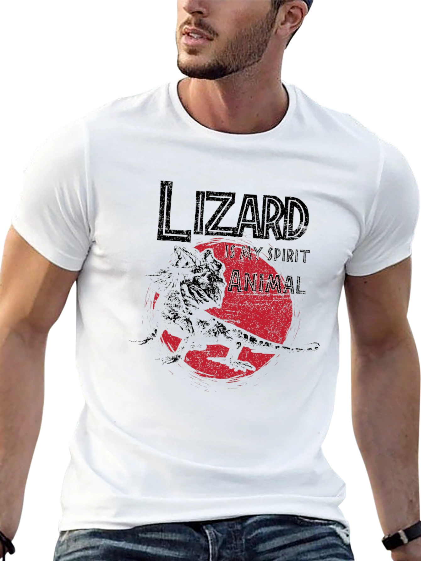 Lizard Spirit Animal Graphic Tee