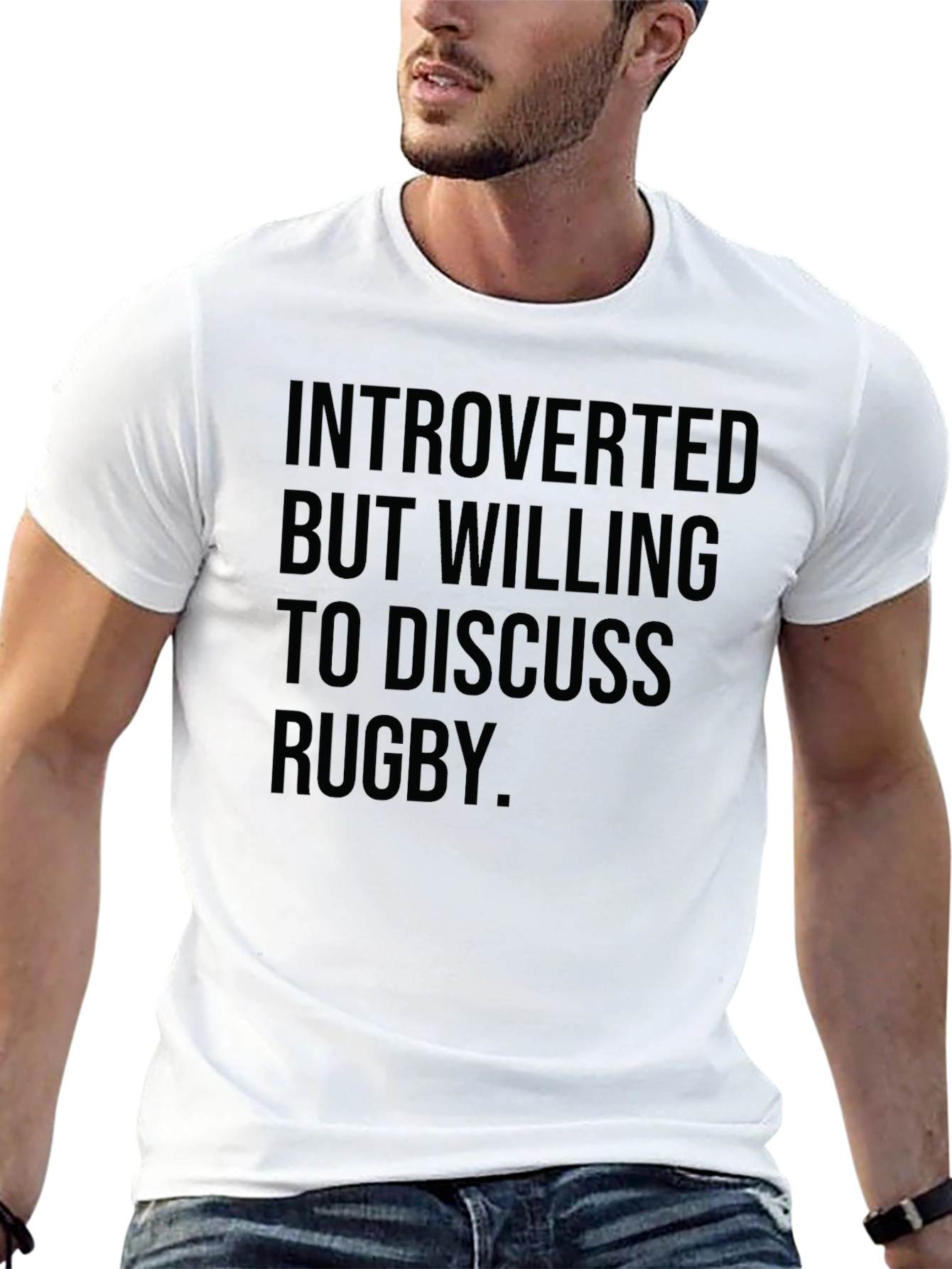 Introverted Rugby Fan T-Shirt