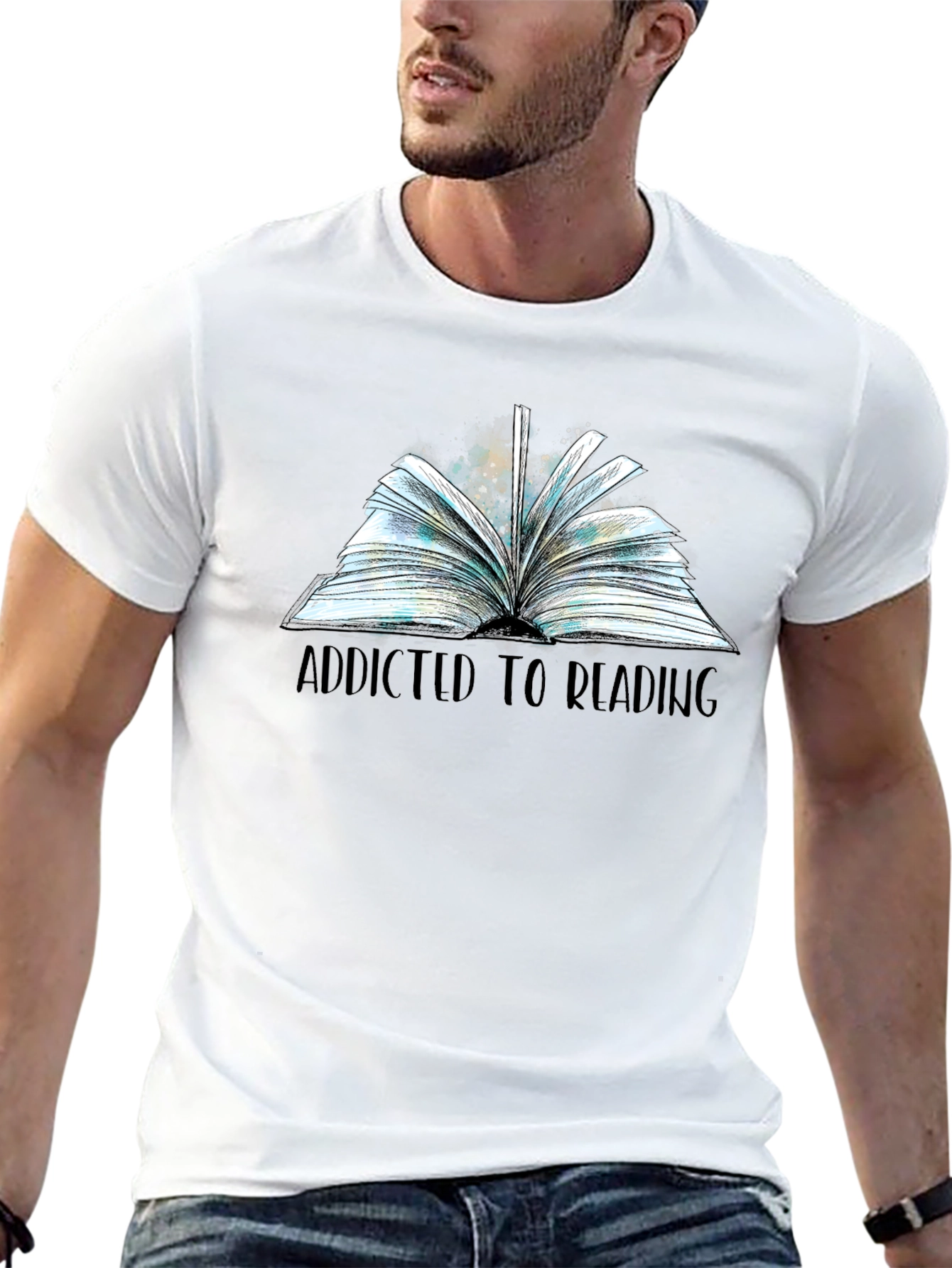 Addicted to Reading T-Shirt