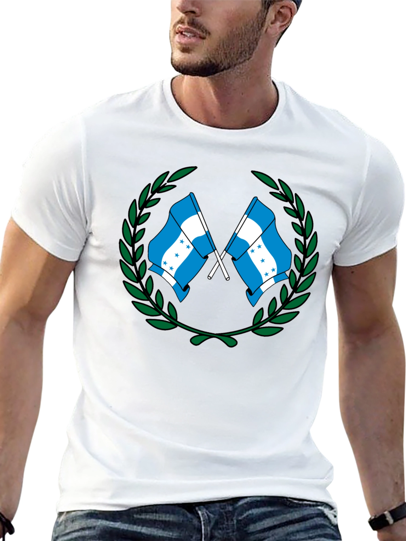 Honduras Flag Graphic T-Shirt