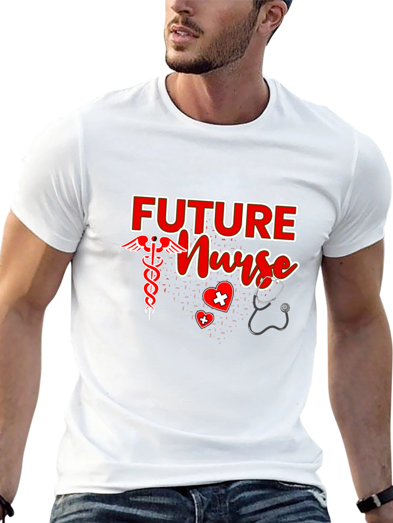 Future Nurse Black T-Shirt