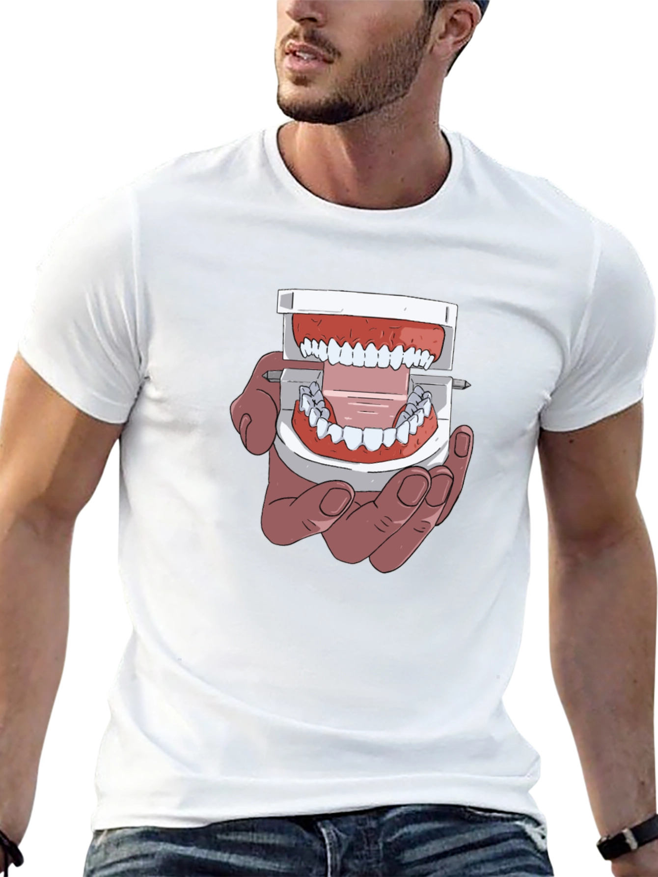 Dentist Humor Graphic T-Shirt - Black