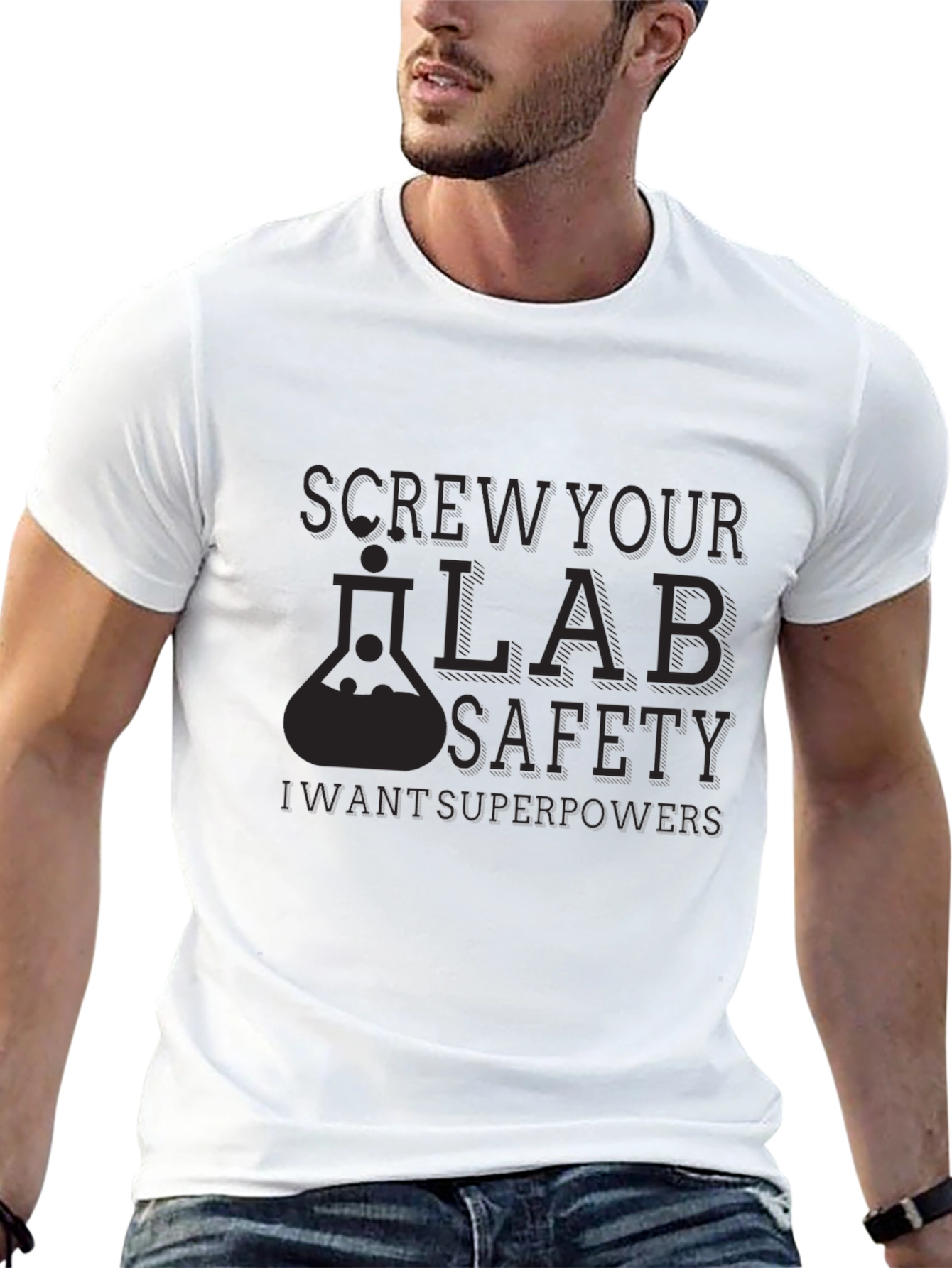 Screw Your Lab Safety T-Shirt - Superpowers