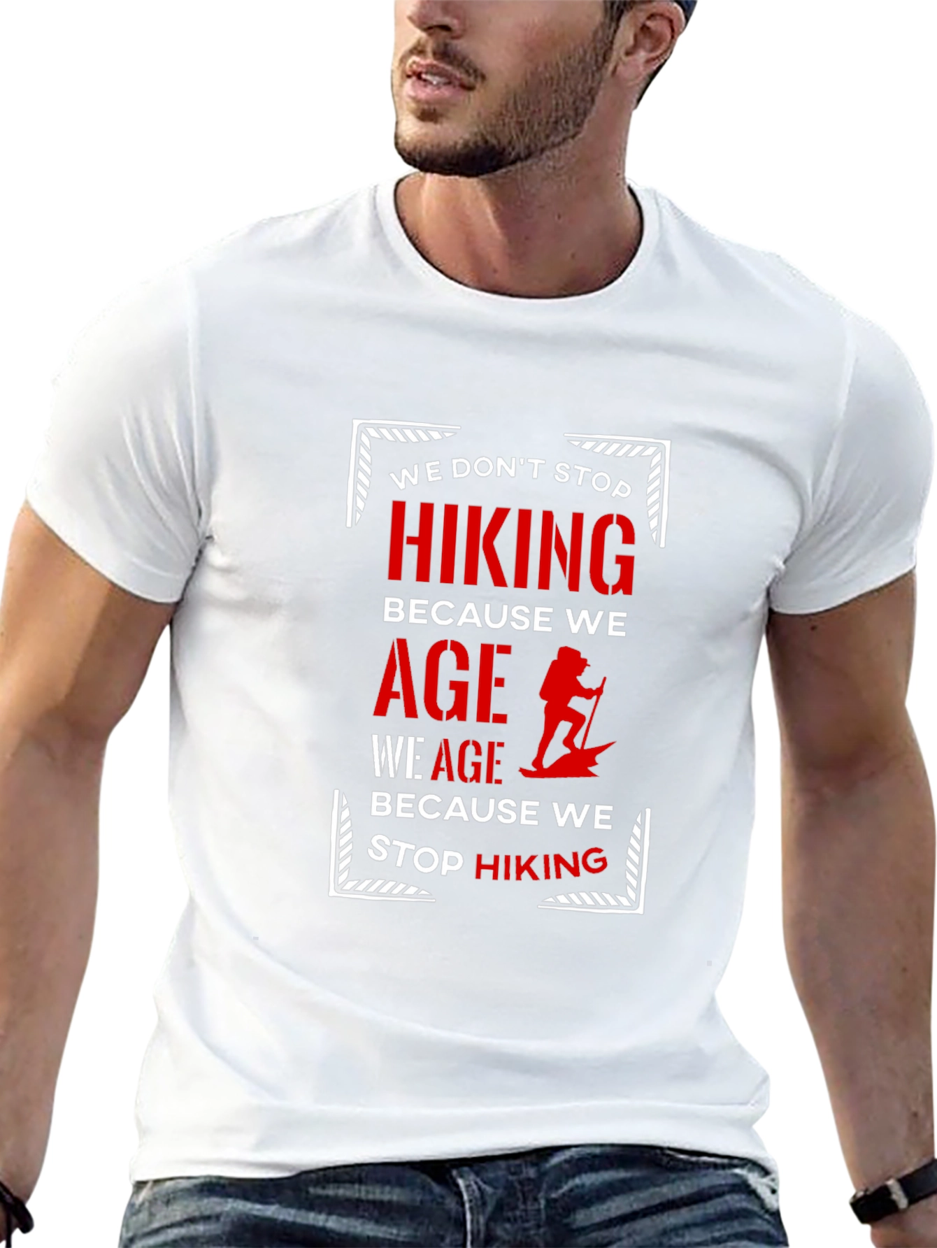Hiking Quote Graphic T-Shirt