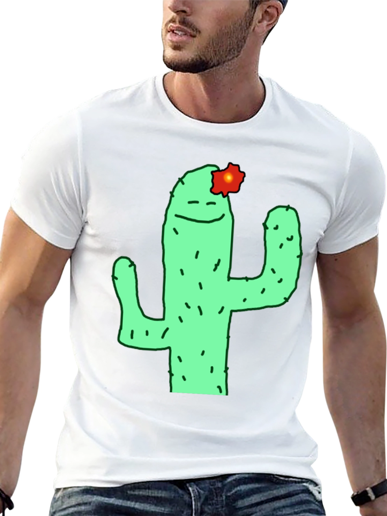 Cactus T-Shirt - Humorous Graphic Tee