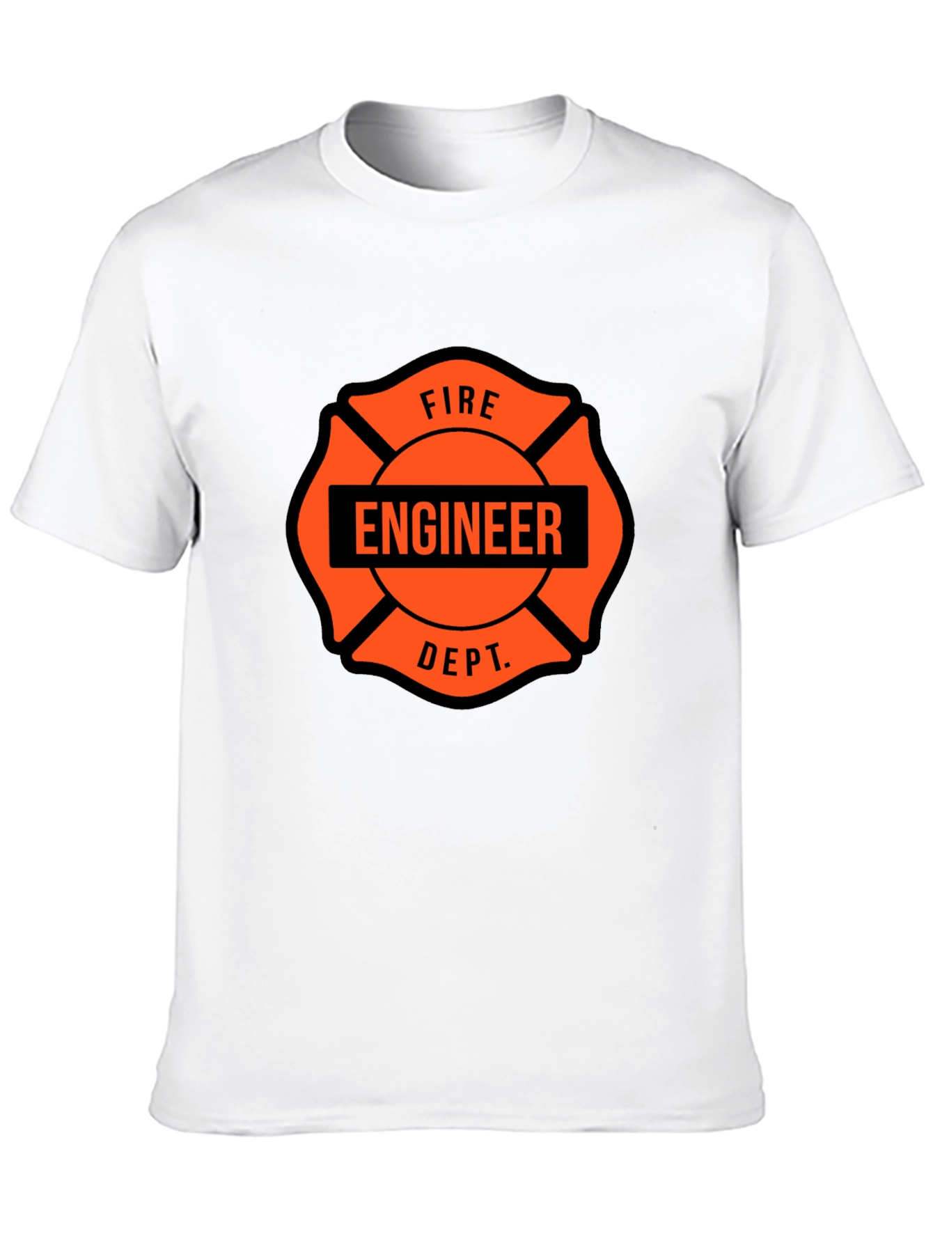 Fire Engineer Dept. T-Shirt Black