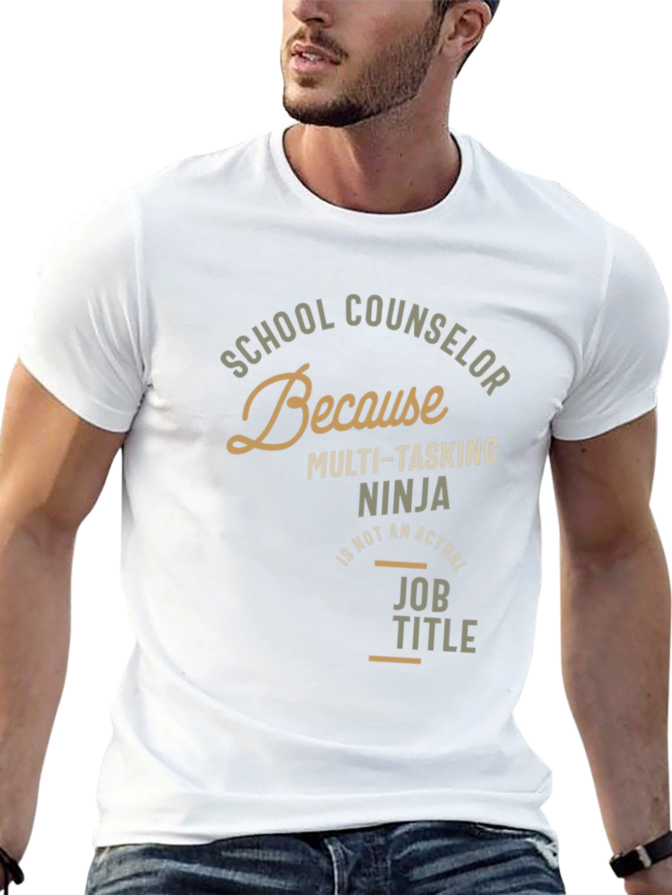 School Counselor Ninja T-Shirt