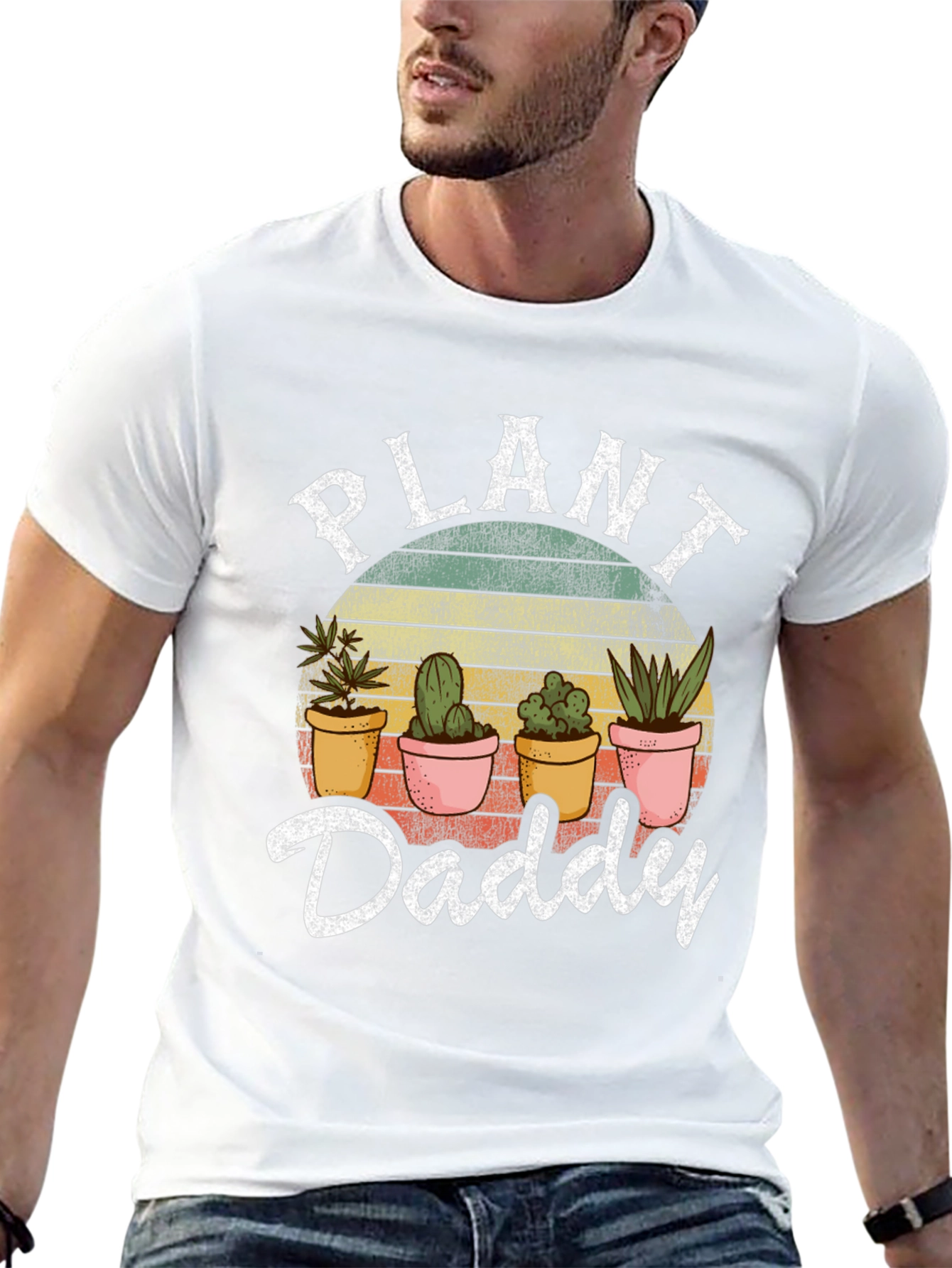 Plant Daddy T-Shirt - Succulent Lover Tee