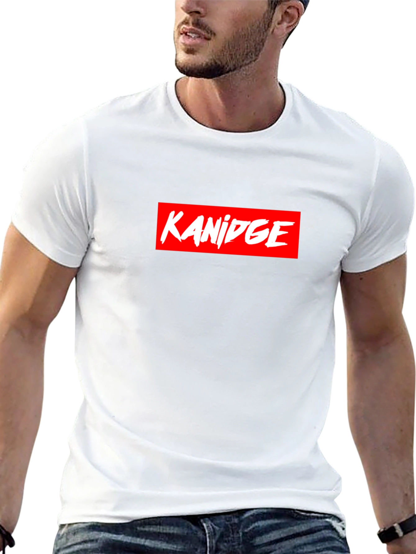 KANIDGE Black T-Shirt: Bold Streetwear
