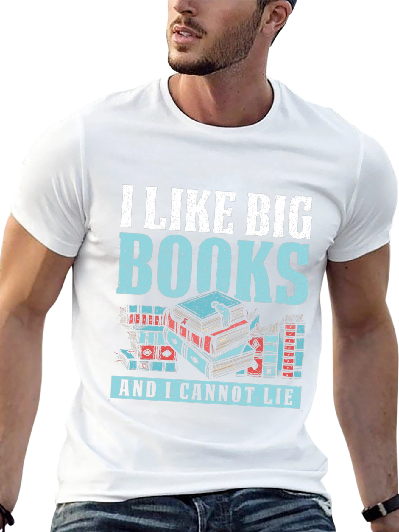 I Like Big Books T-Shirt for Book Lovers