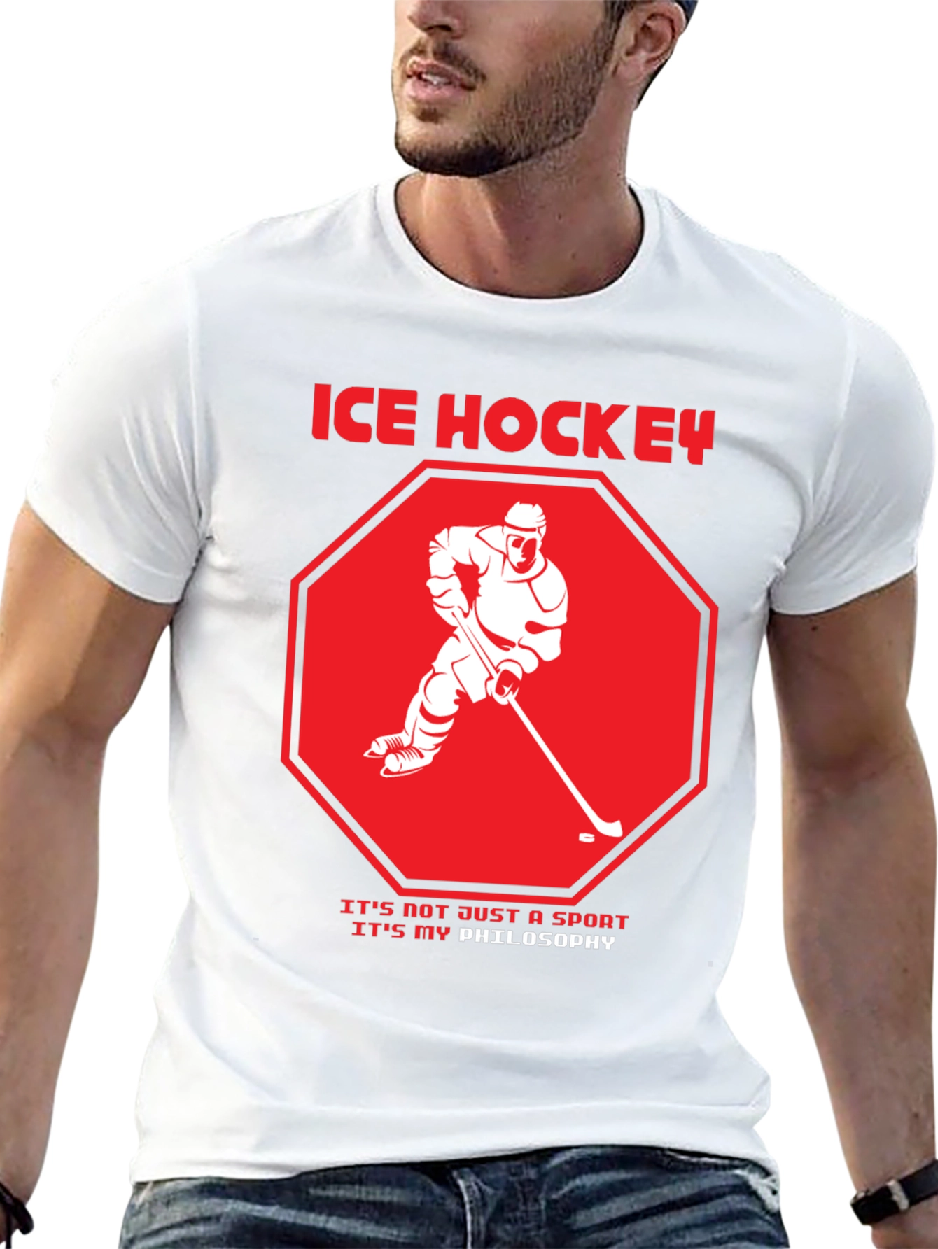 Ice Hockey Philosophy T-Shirt - Sport & Style