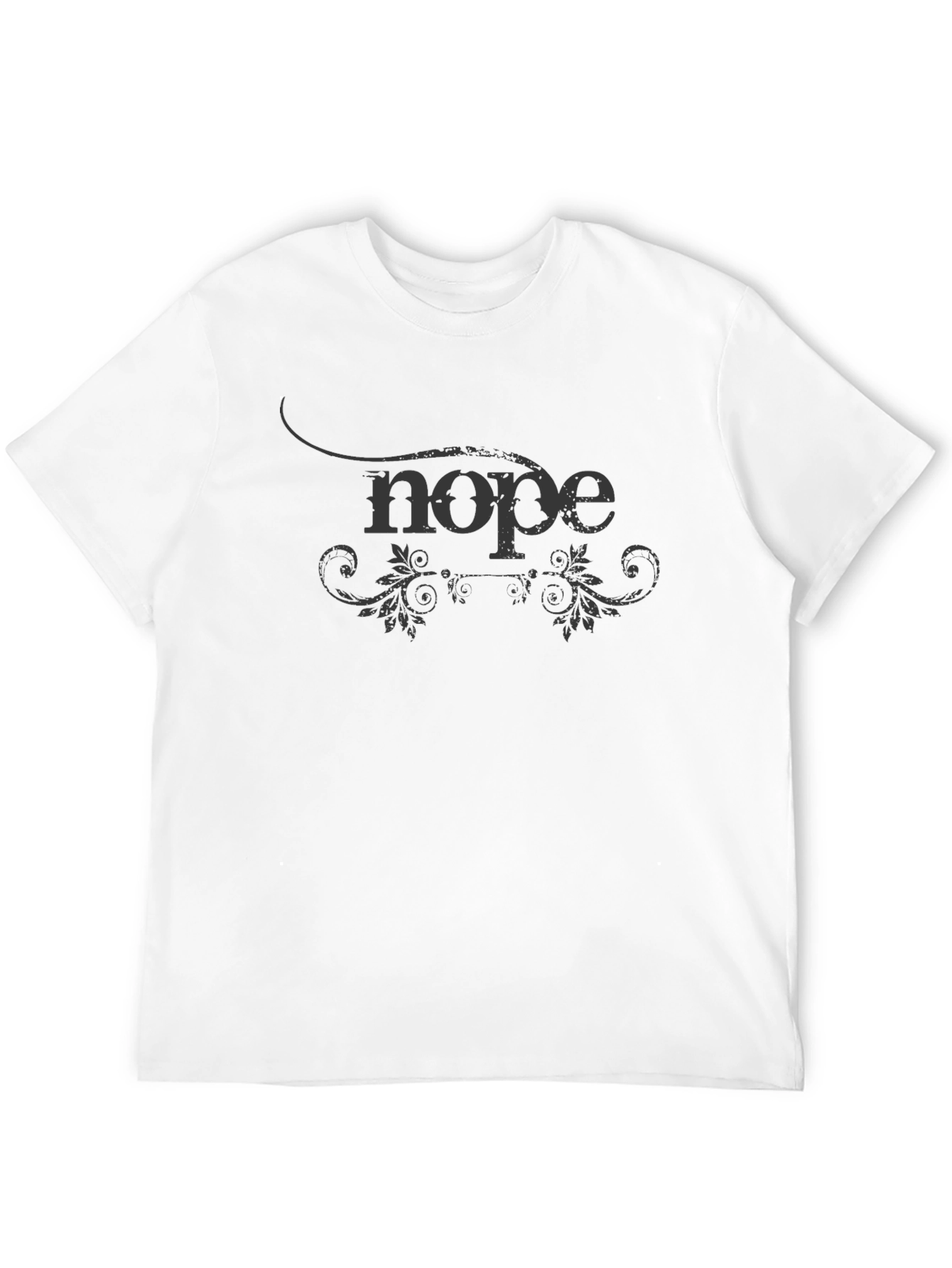 Nope Graphic Tee - Casual Style