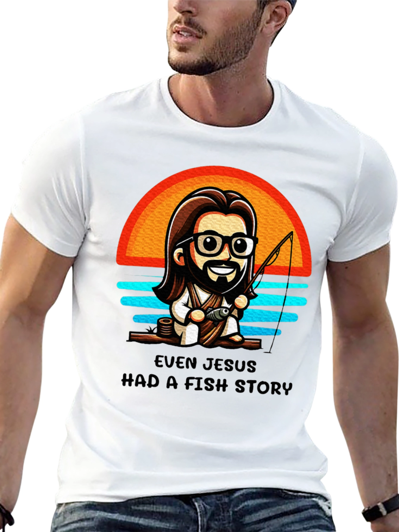 Even Jesus Had A Fish Story T-Shirt