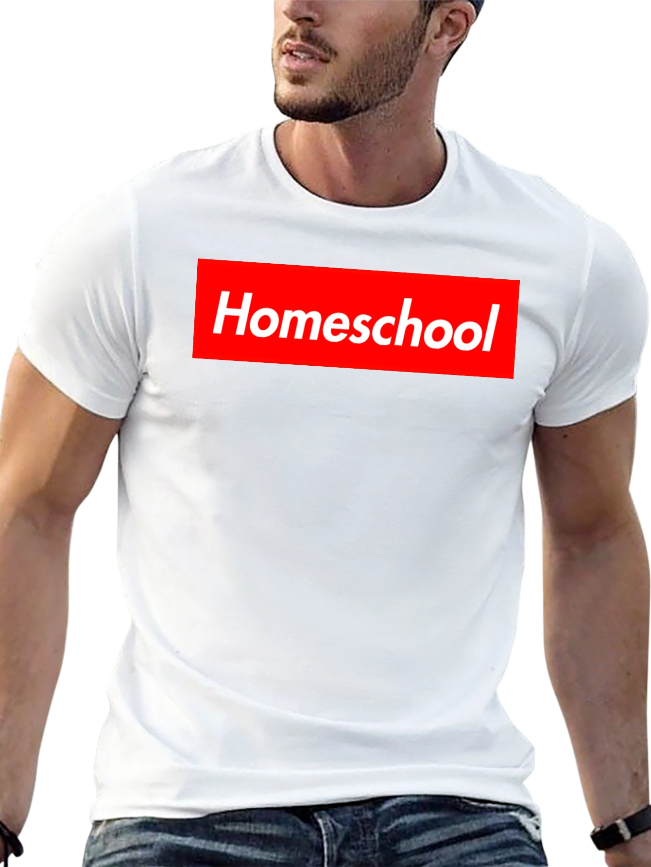 Homeschool Supreme Style T-Shirt - Black Cotton Tee